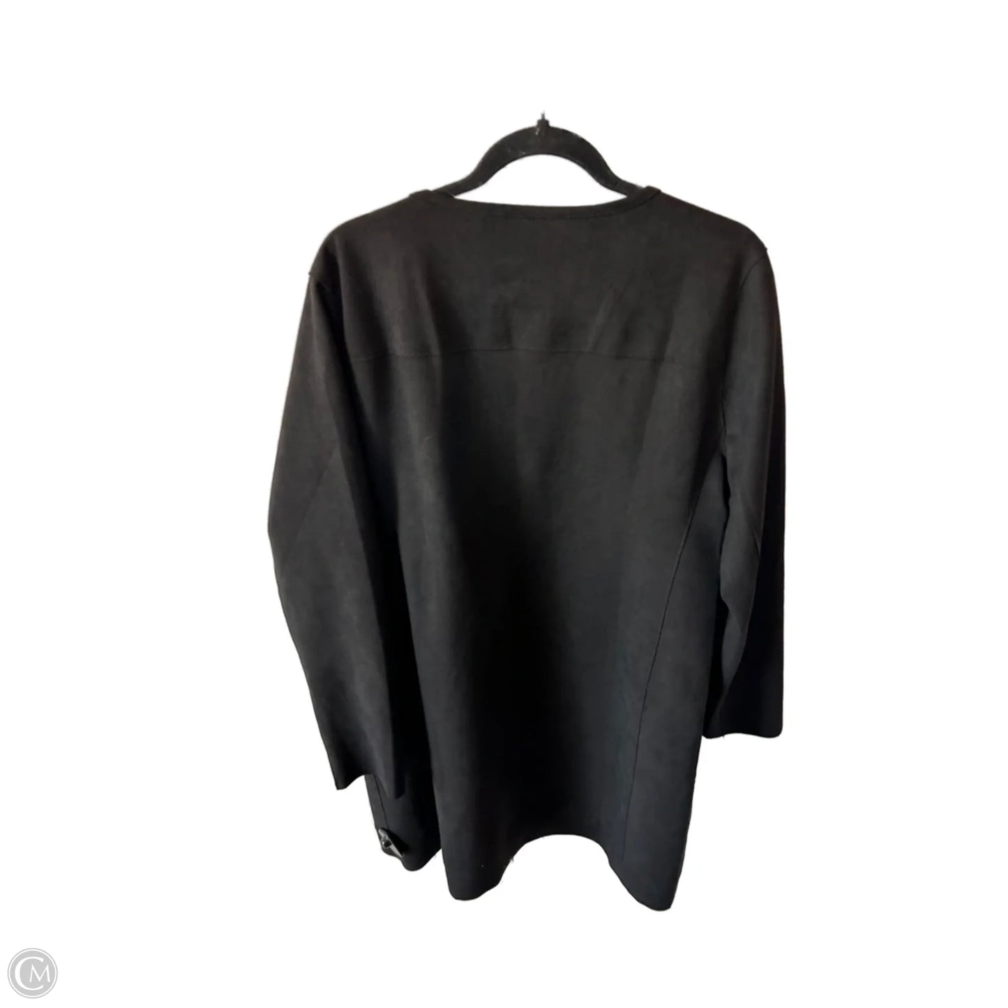 Blazer By Joan Vass In Black, Size: L