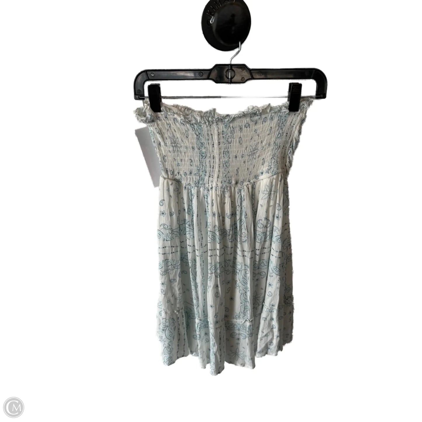 Dress Casual Short By Ocean Drive In Blue & White, Size: S