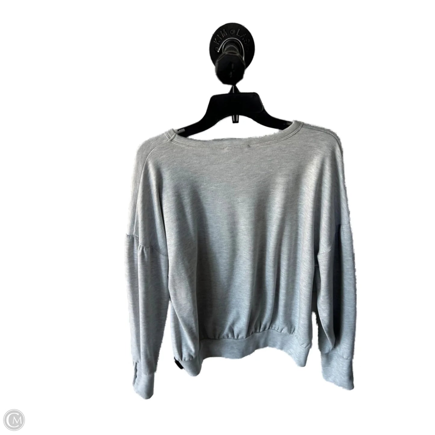 Sweatshirt Crewneck By Evereve In Grey, Size: L