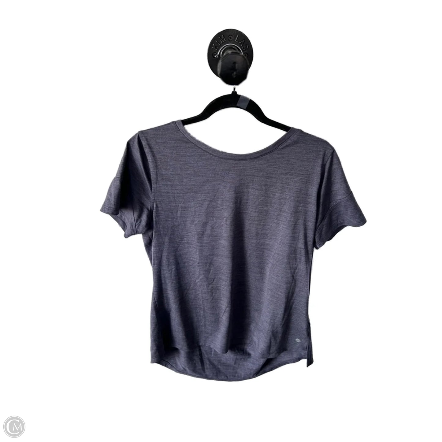 Athletic Top Short Sleeve By Apana In Purple, Size: M