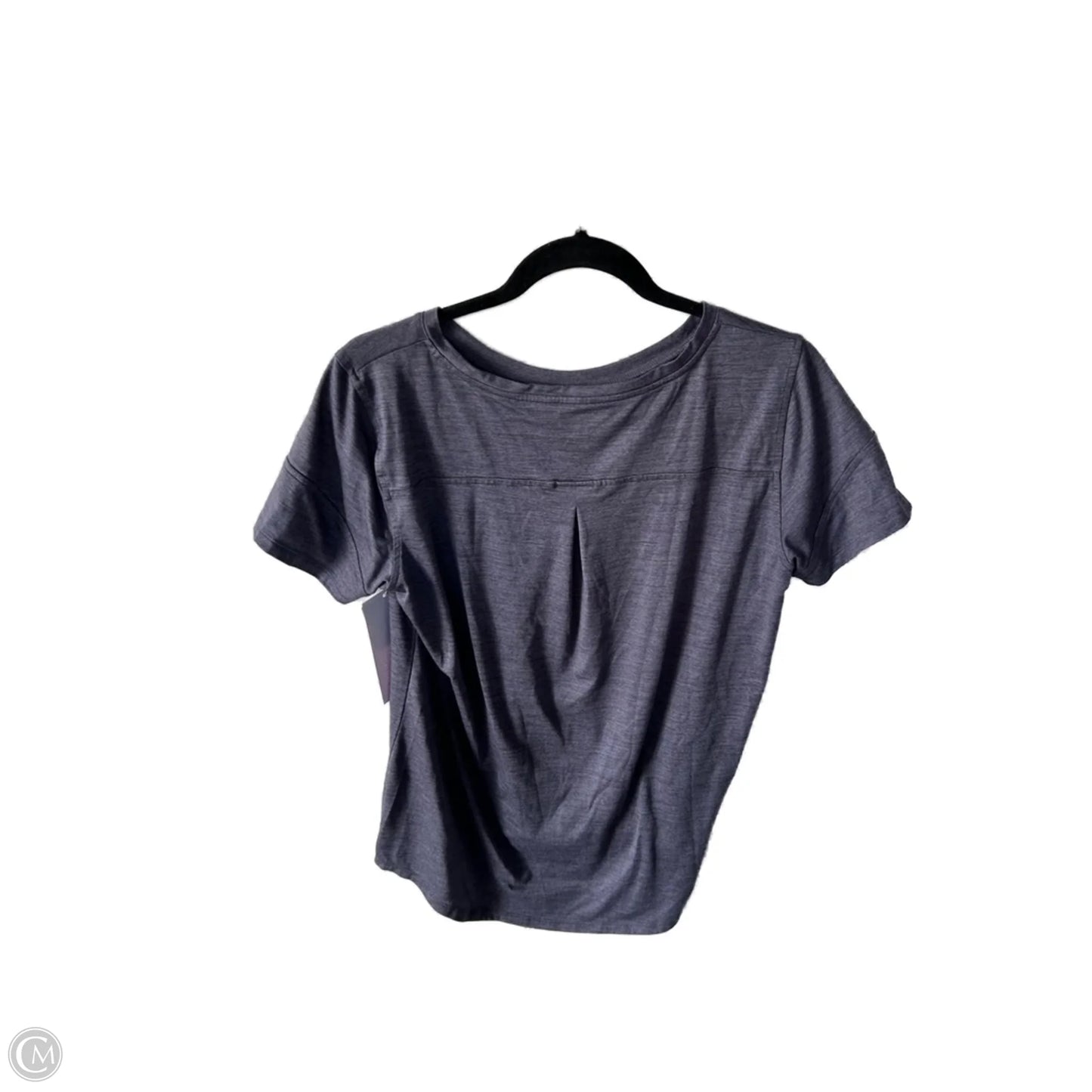 Athletic Top Short Sleeve By Apana In Purple, Size: M