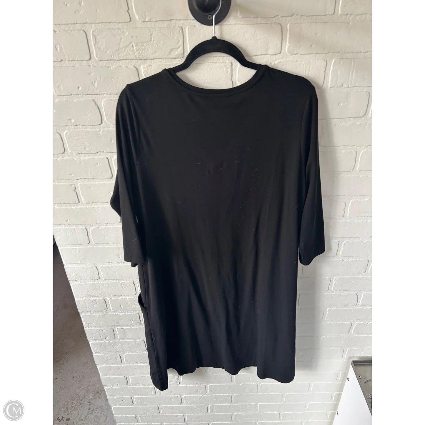 Dress Casual Short By Eileen Fisher In Black, Size: M