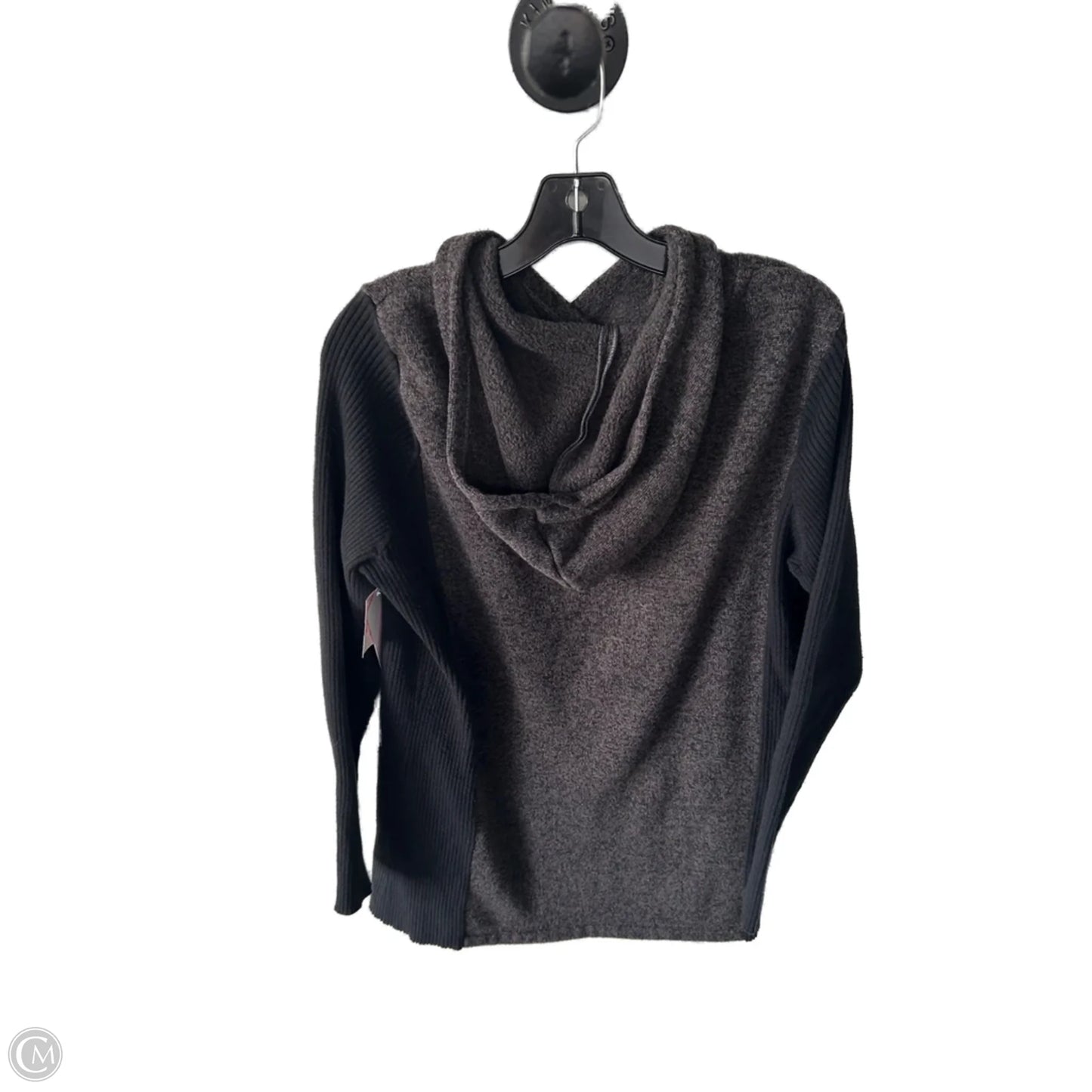 Sweatshirt Hoodie By Royal Robbins In Black & Grey, Size: Xl