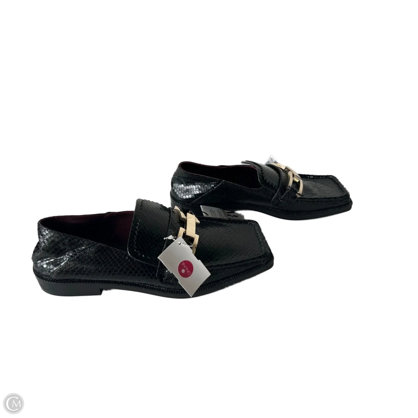 Shoes Flats By Zara In Black, Size: 8