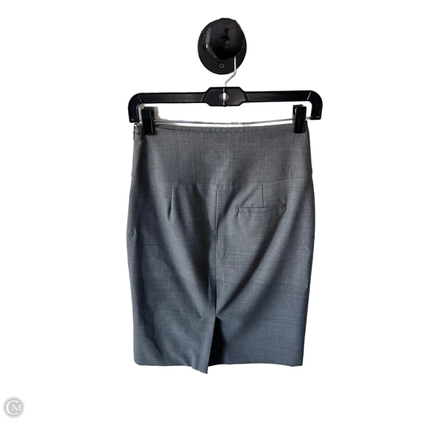 Skirt Midi By Banana Republic In Grey, Size: 0