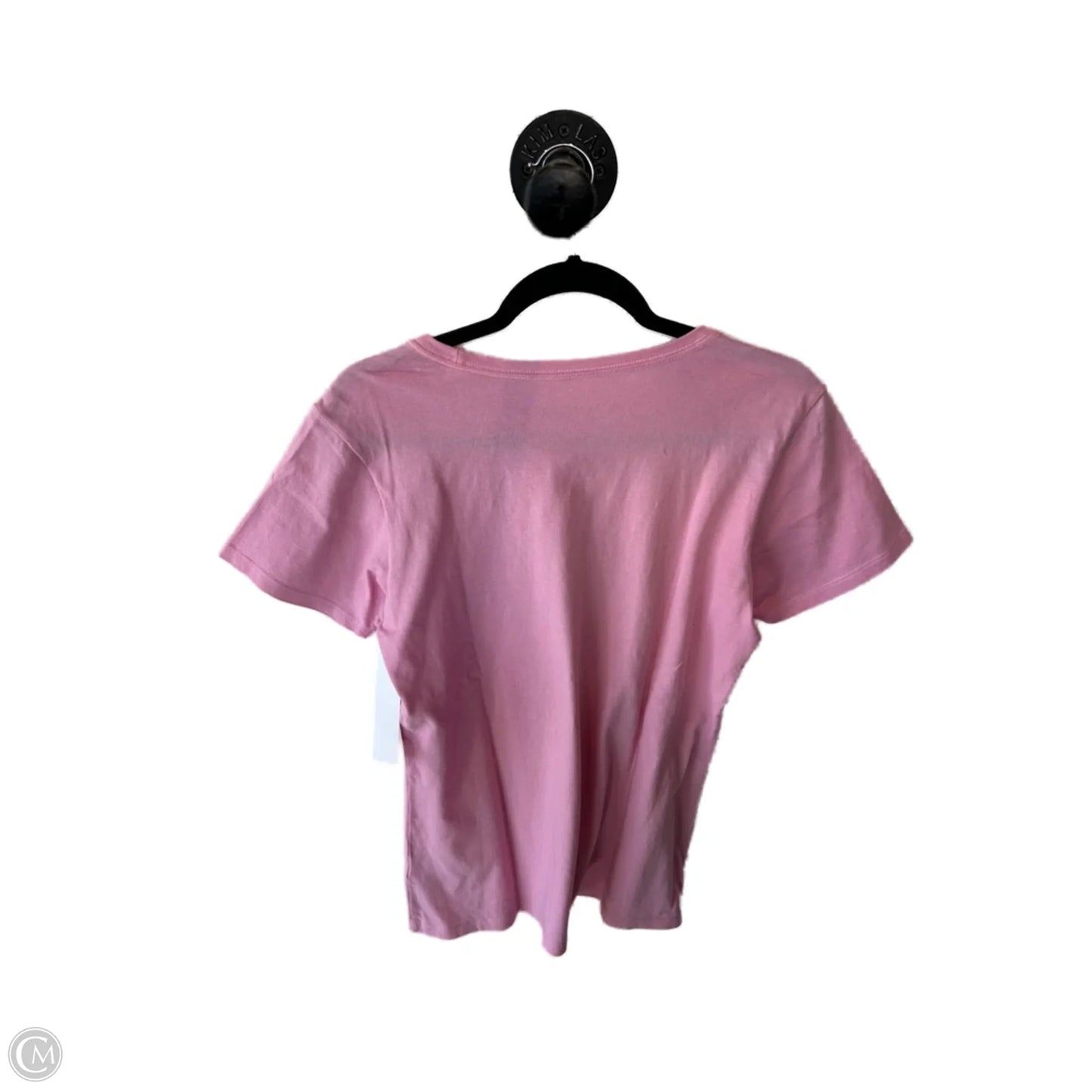 Top Short Sleeve Basic By Life Is Good In Pink, Size: S