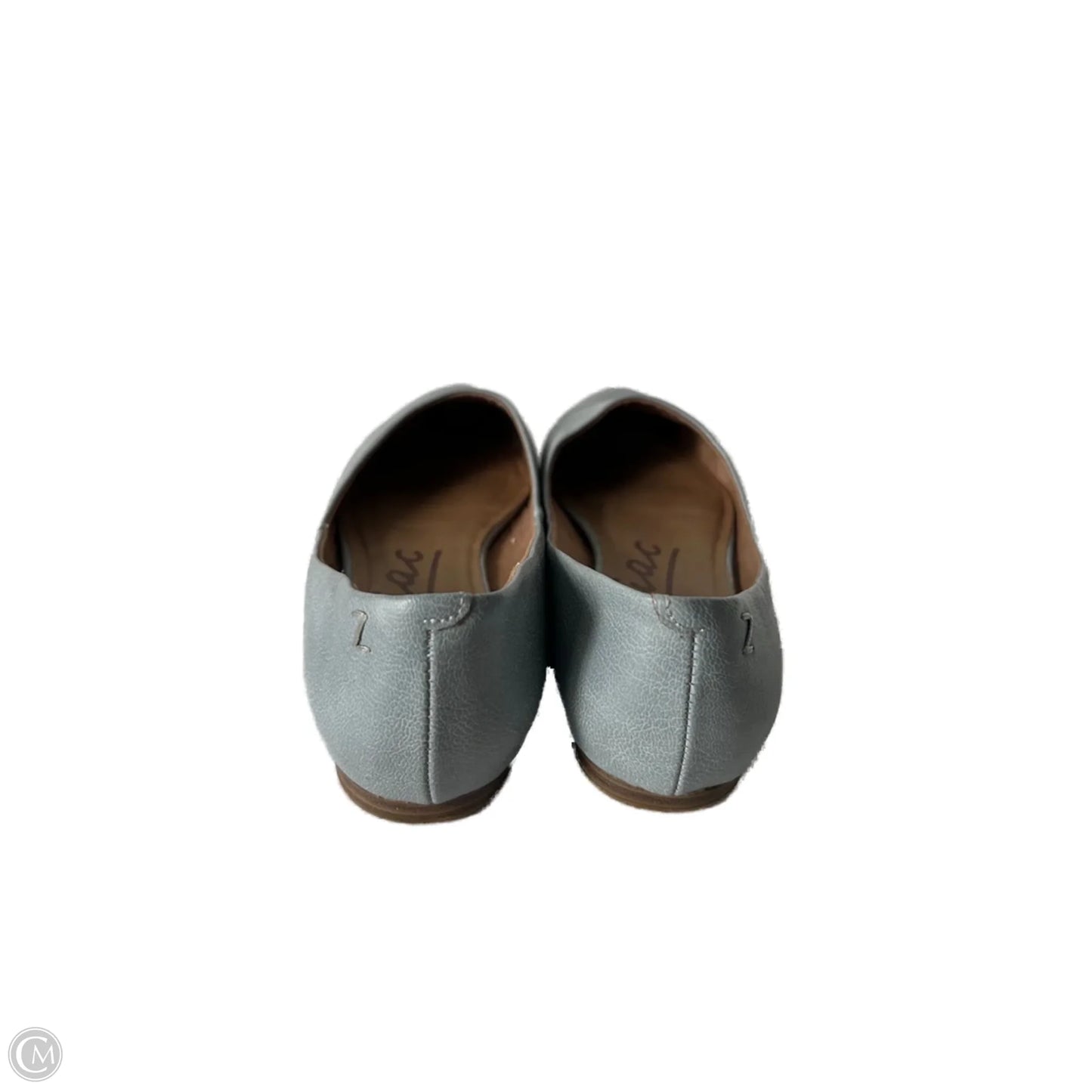 Shoes Flats By Zodiac In Grey, Size: 8.5