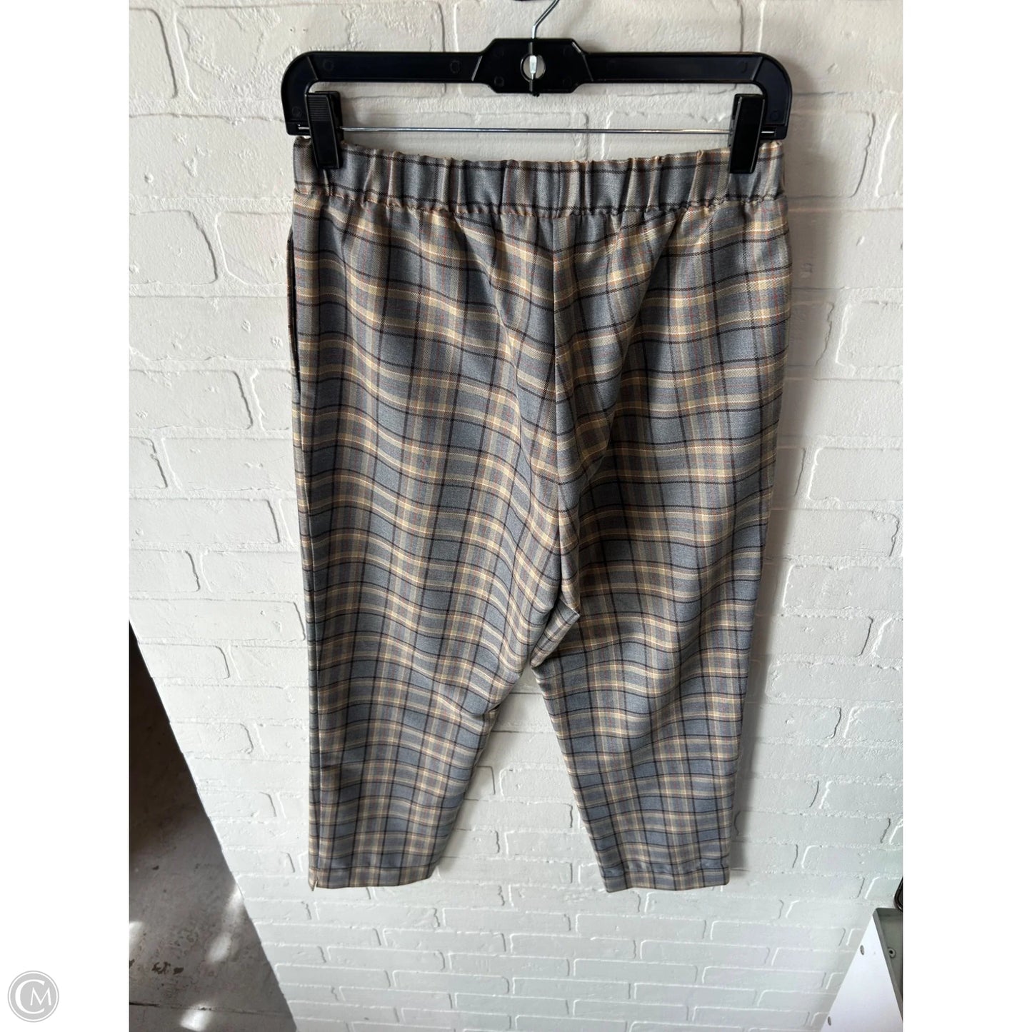 Pants Dress By Clothes Mentor In Grey & Tan, Size: 8