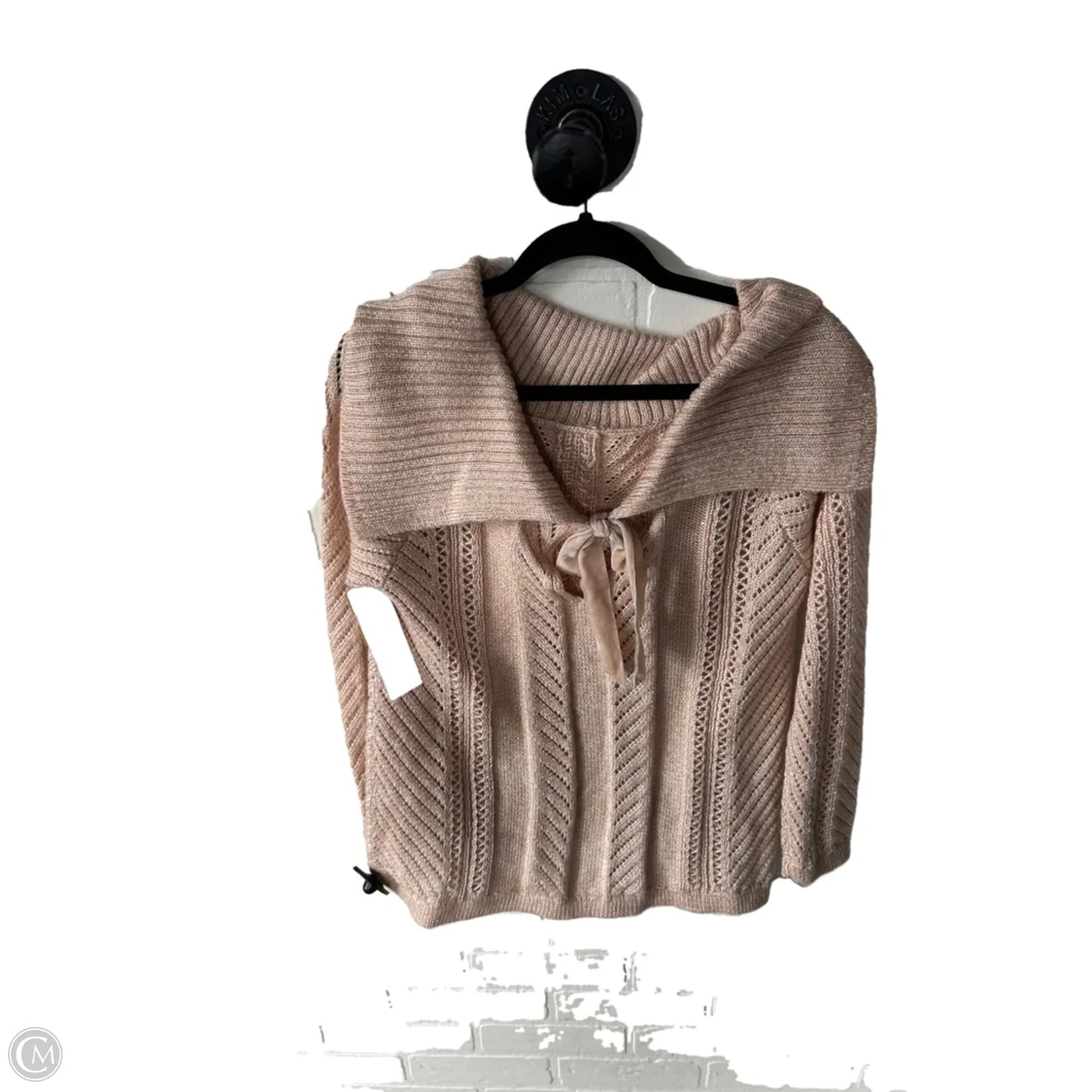 Sweater By White House Black Market In Peach, Size: L