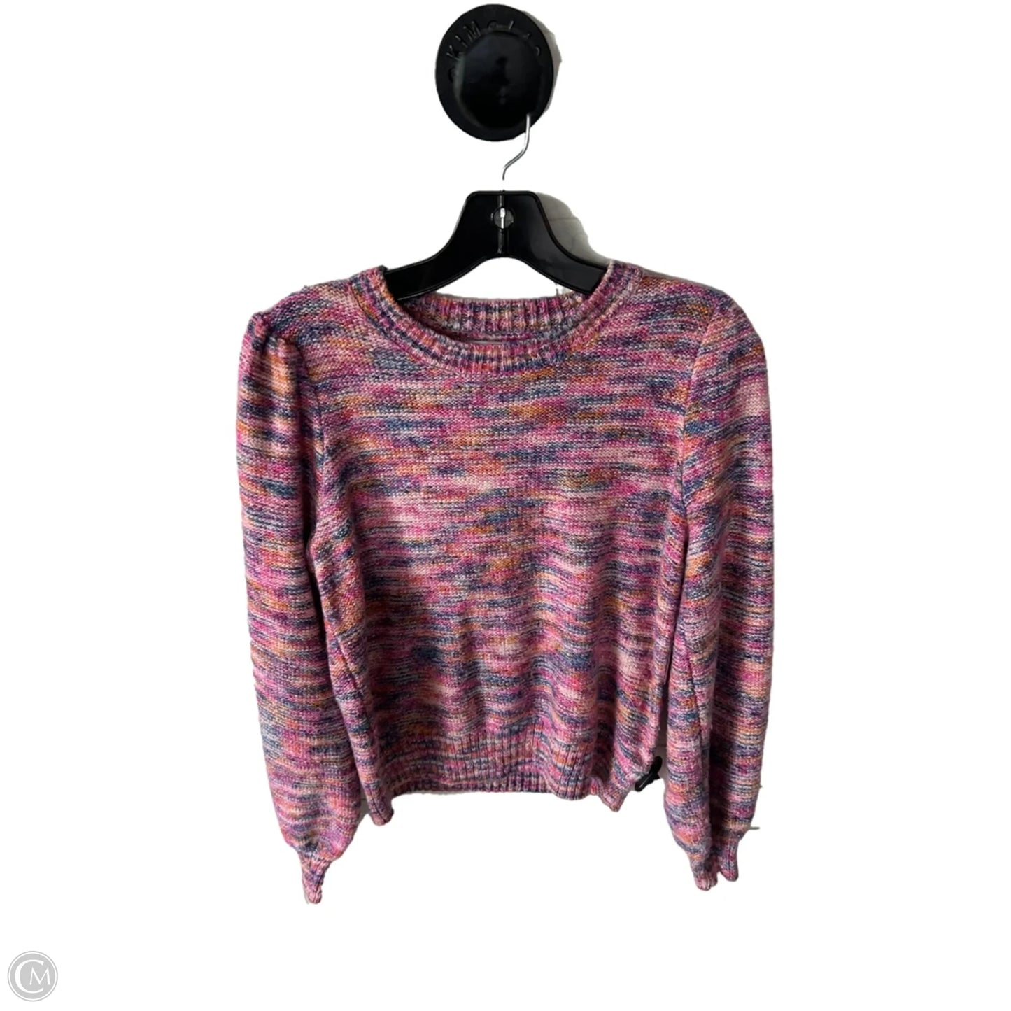 Sweater By J. Crew In Blue & Pink, Size: S
