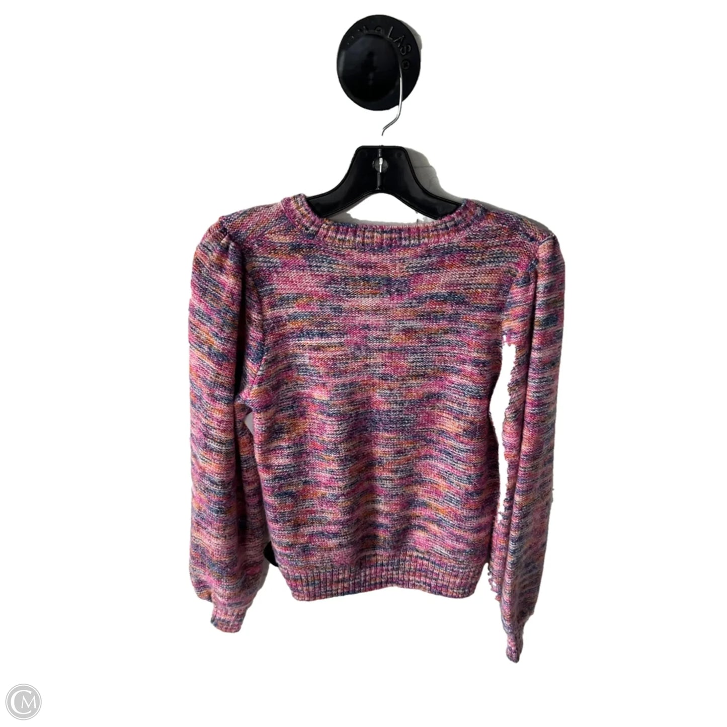 Sweater By J. Crew In Blue & Pink, Size: S