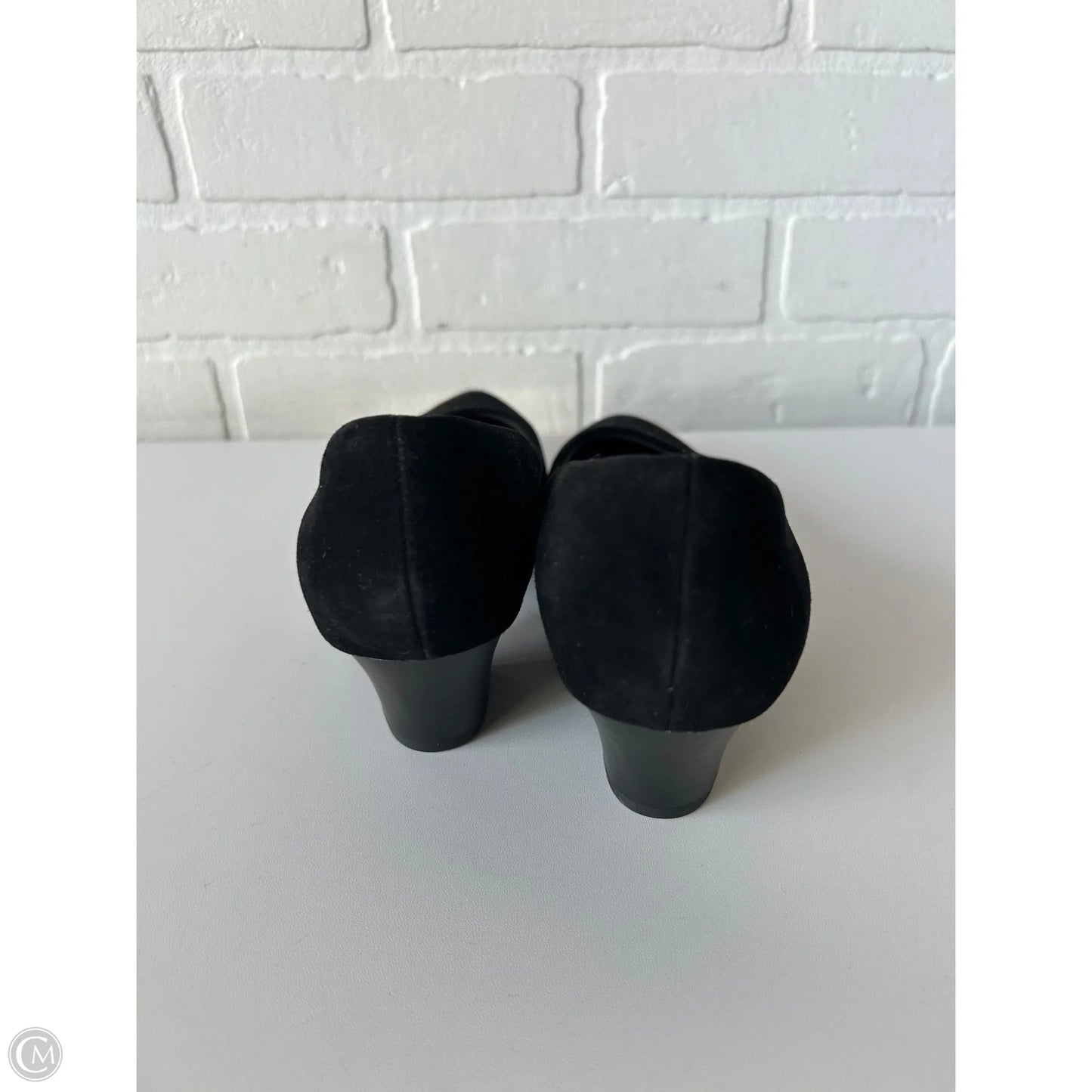 Shoes Heels Kitten By Clarks In Black, Size: 6