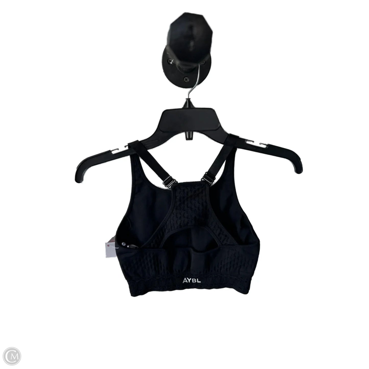 Athletic Bra By Clothes Mentor In Black, Size: S
