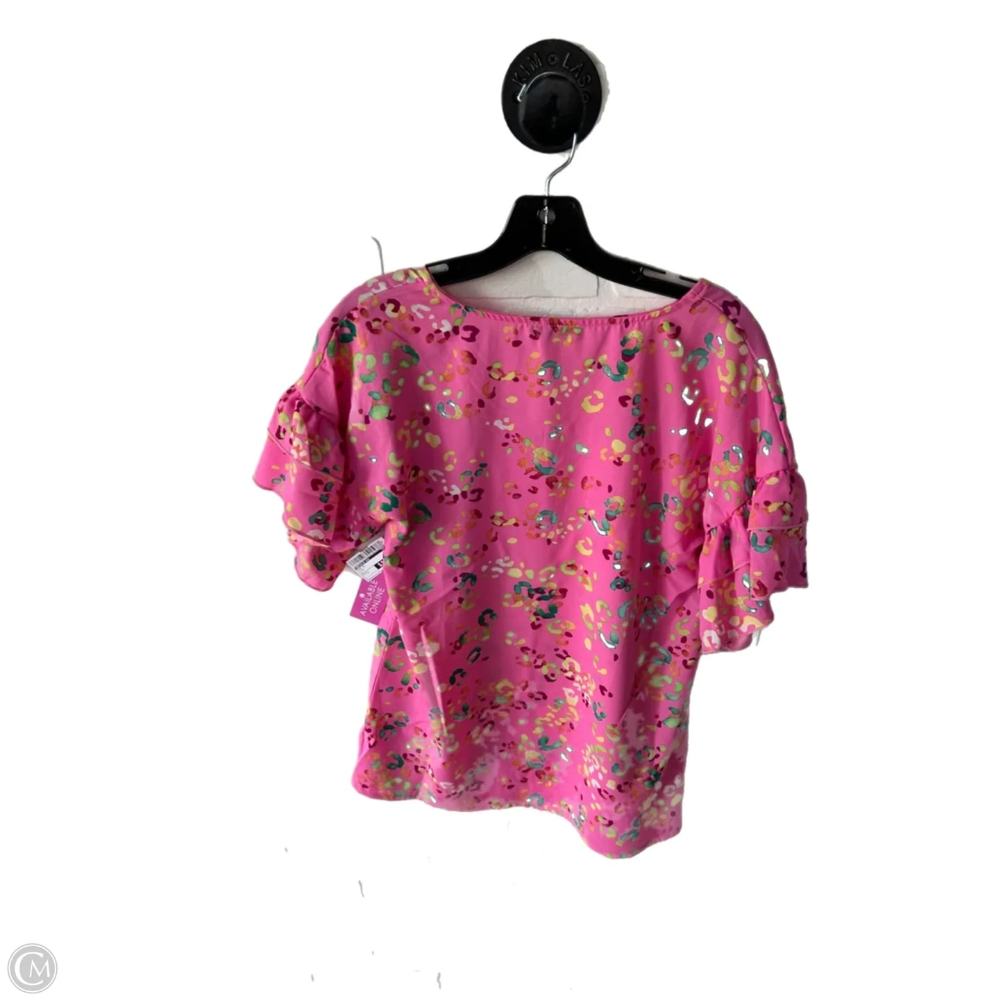 Top Short Sleeve By Heimish Usa In Pink, Size: S