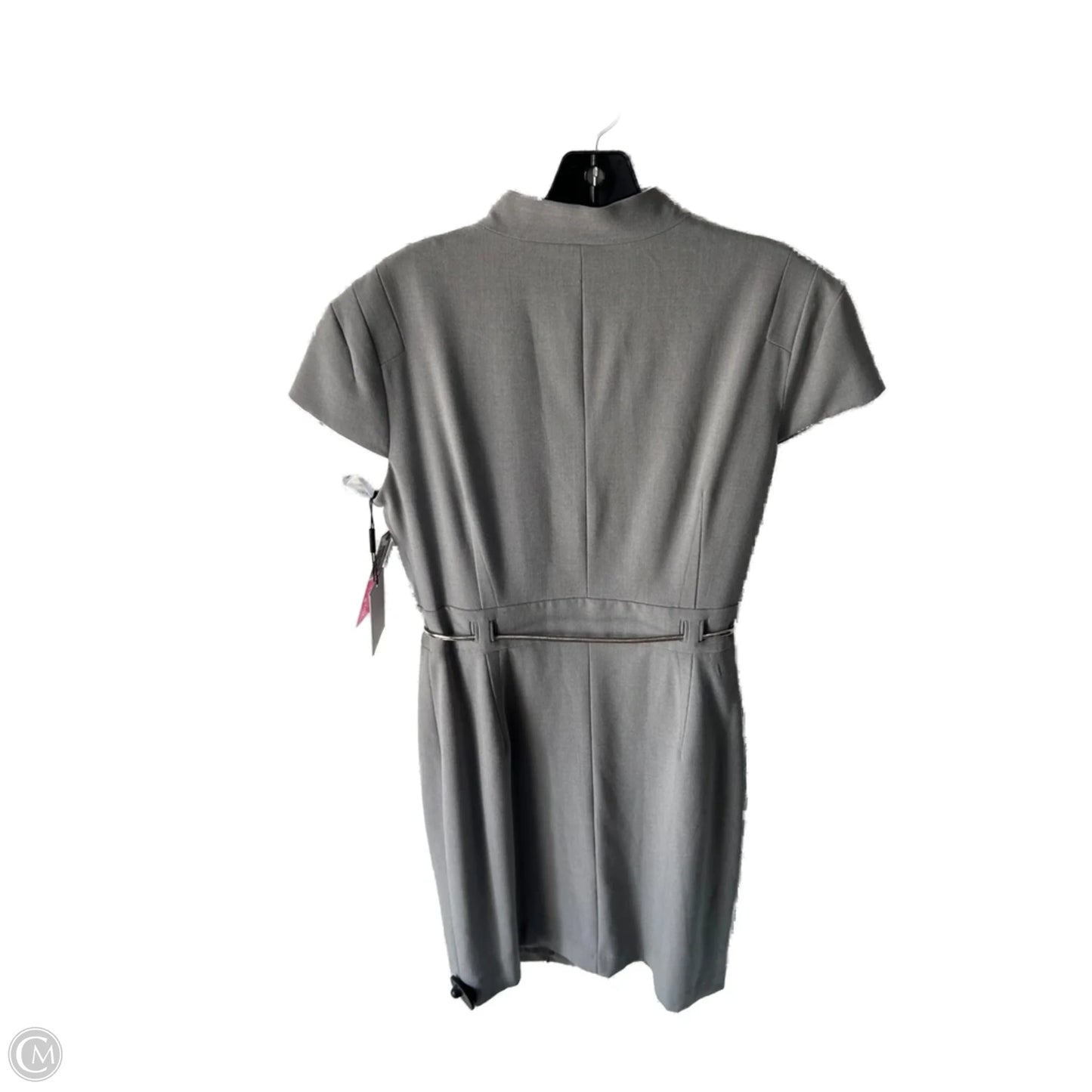 Dress Work By Calvin Klein In Grey, Size: L