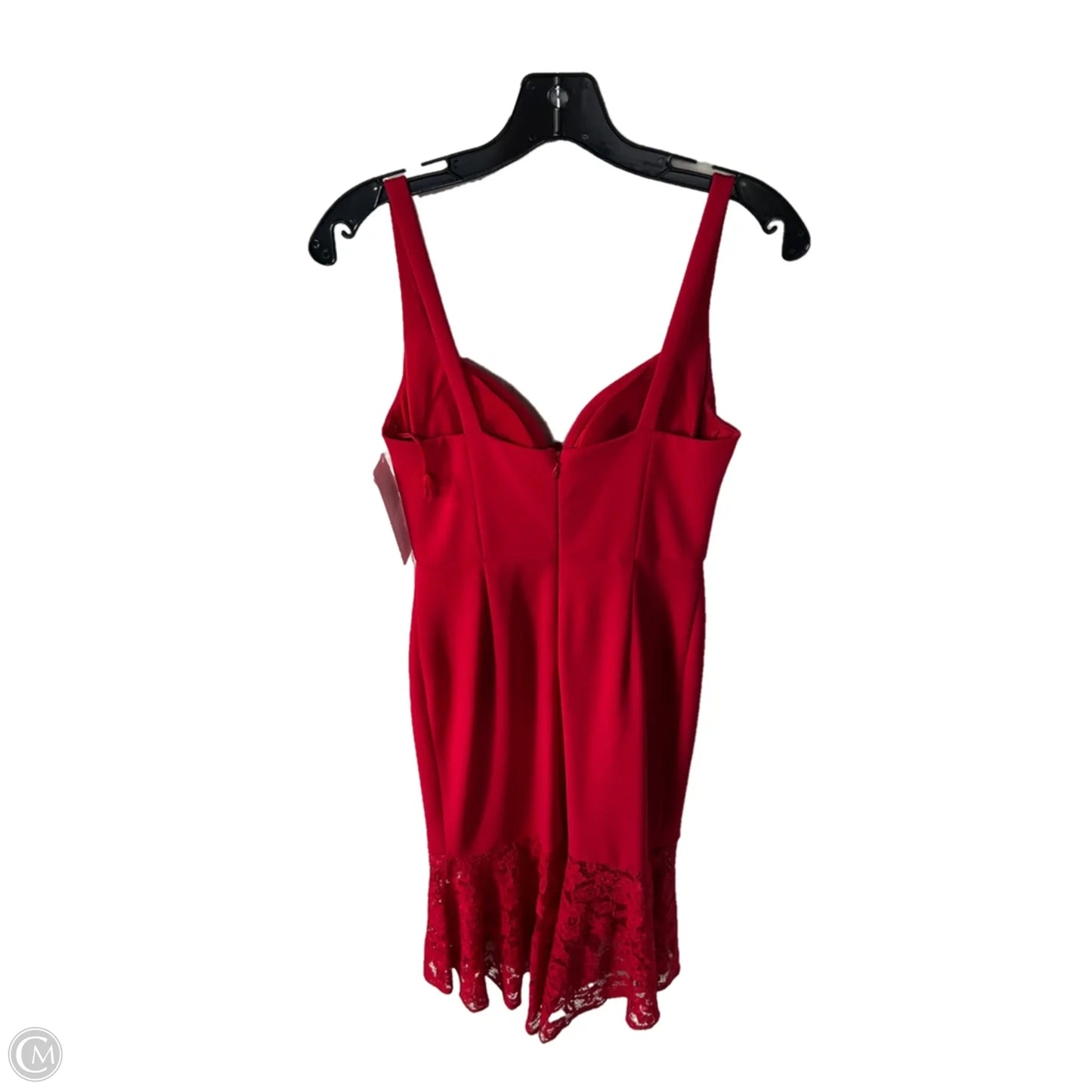 Dress Party Midi By Clothes Mentor In Red, Size: Xs