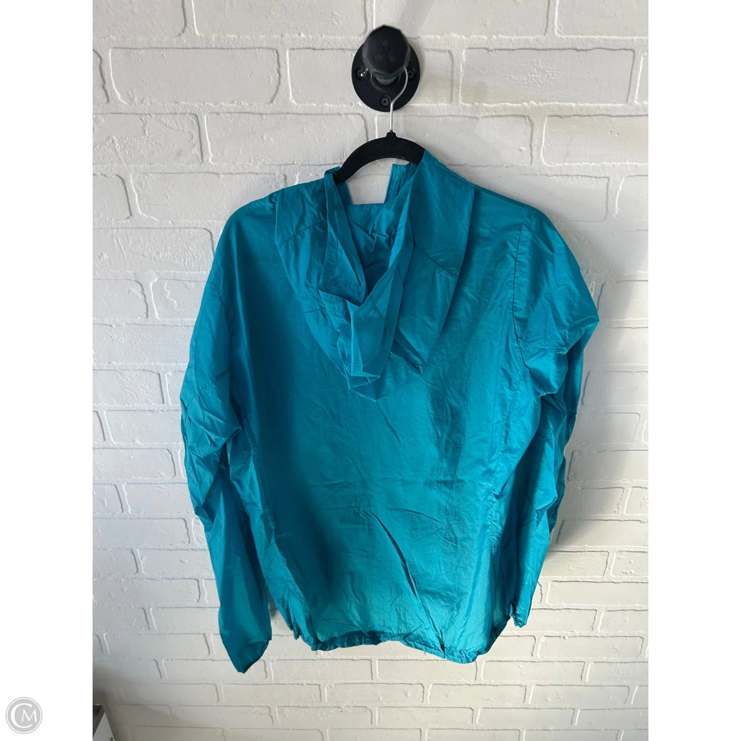 Jacket Windbreaker By Patagonia In Blue, Size: Xl
