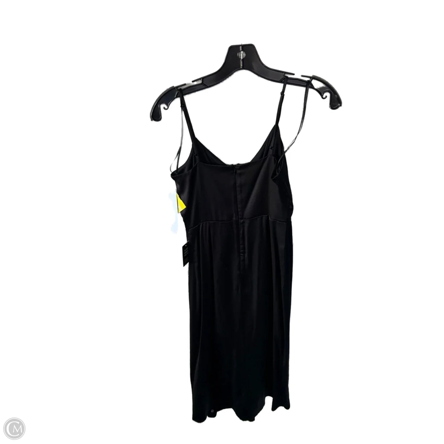 Dress Party Midi By Express In Black, Size: Xs