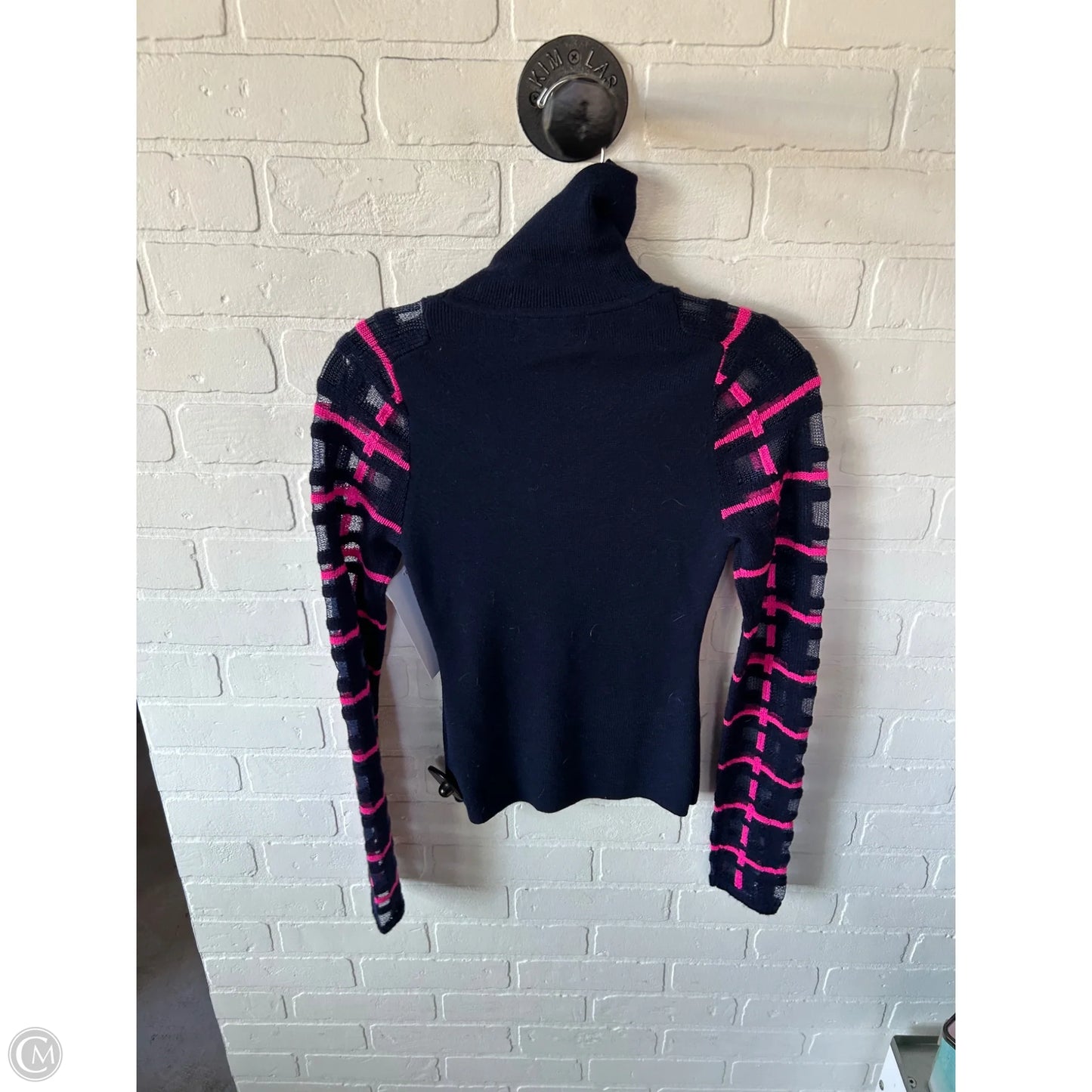 Sweater By Cmc In Blue & Pink, Size: Xs