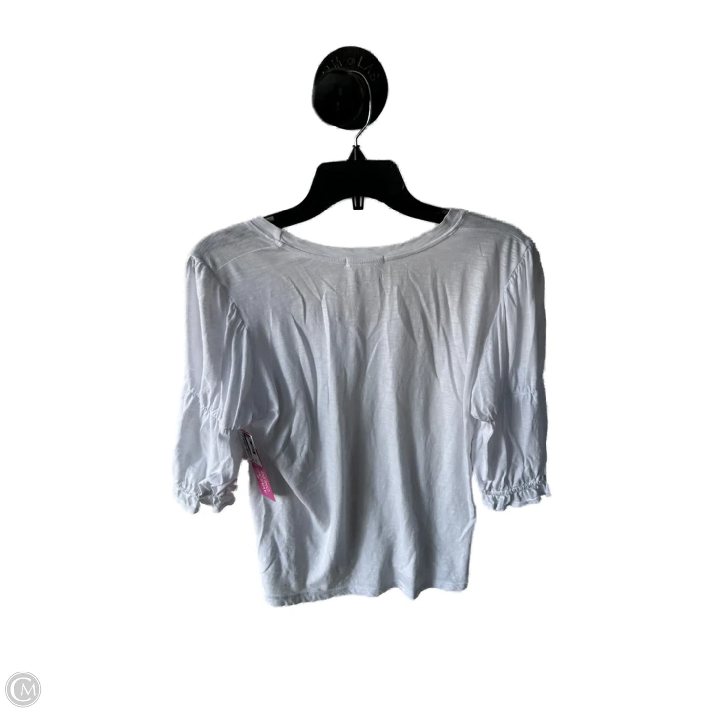 Top Short Sleeve By Sundry In White, Size: S
