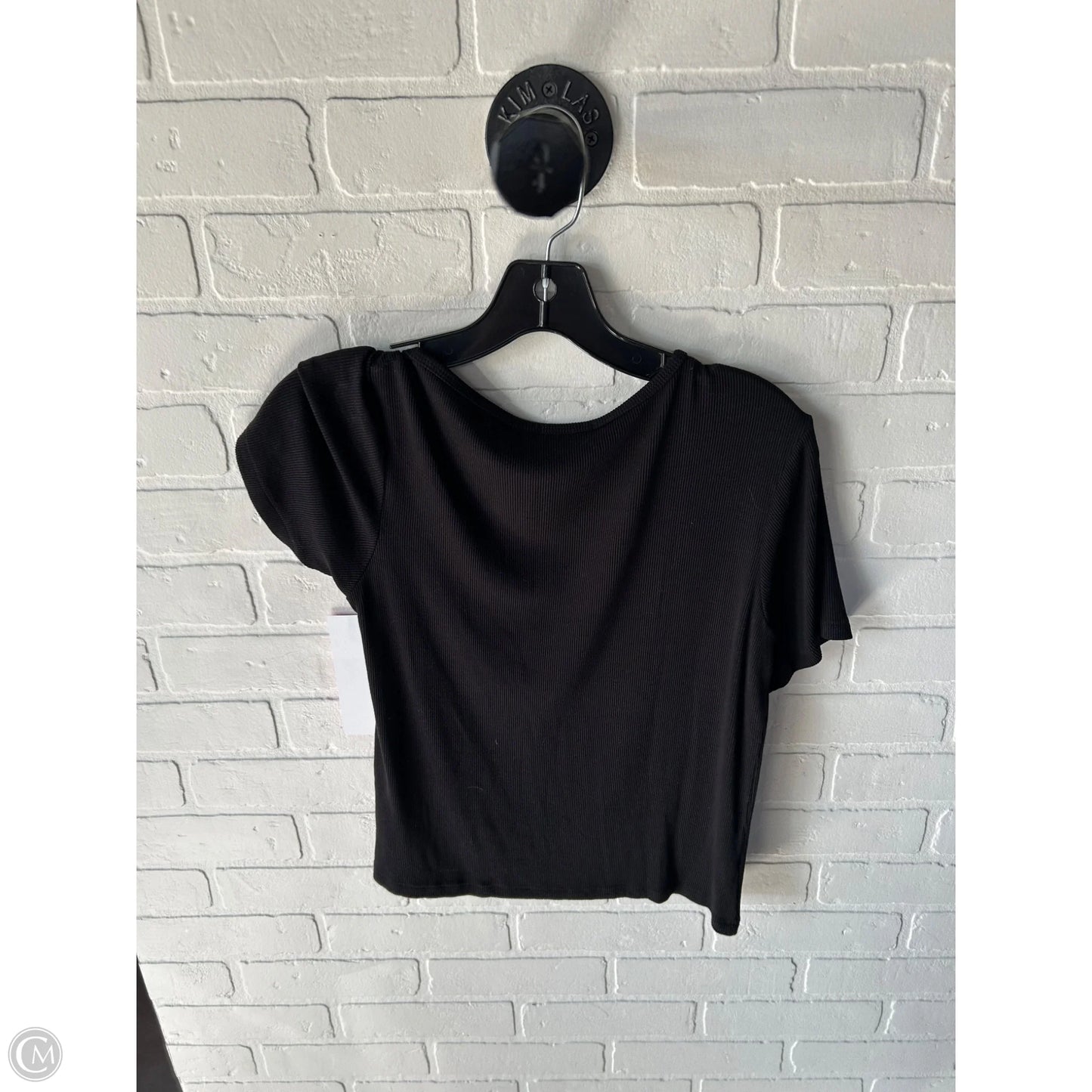 Top Short Sleeve By Lna In Black, Size: Xs