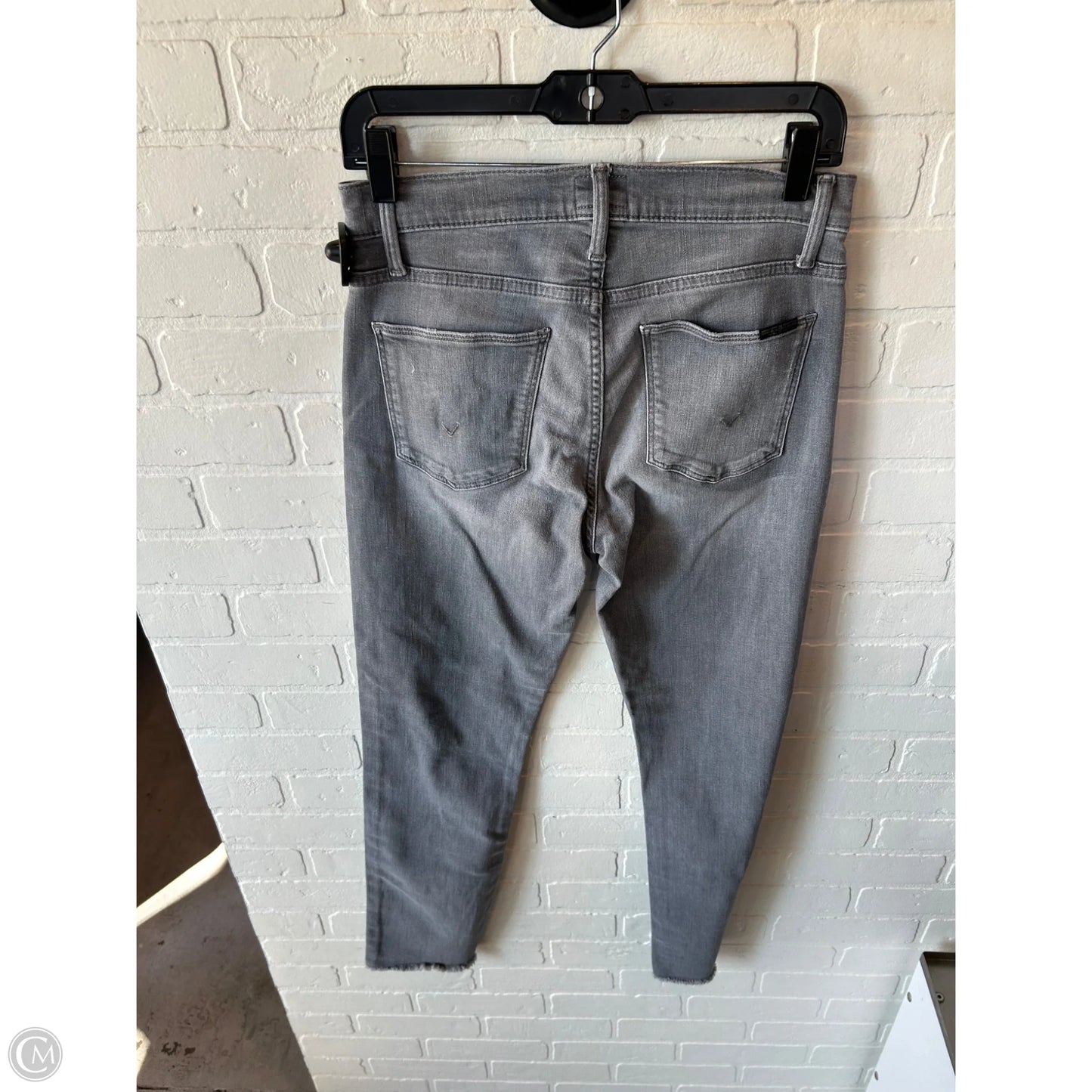 Jeans Boot Cut By Hudson In Grey Denim, Size: 6