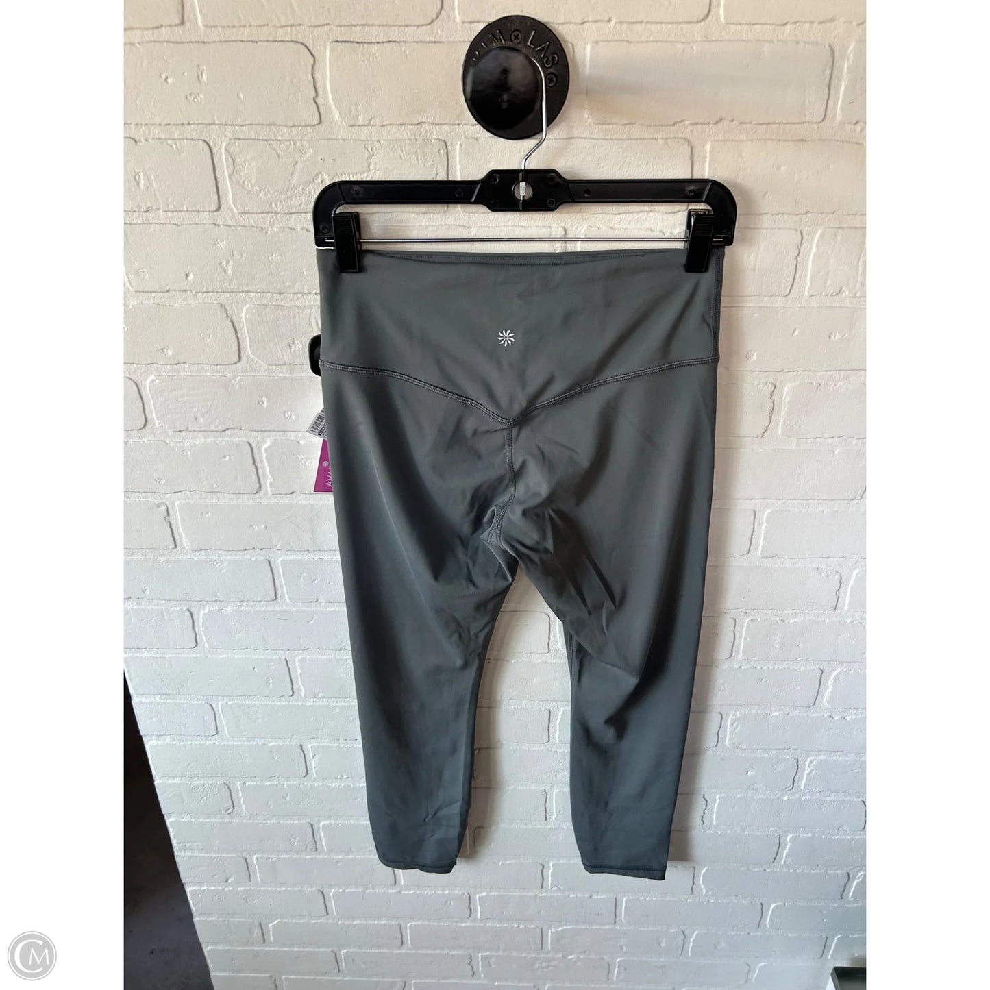 Athletic Leggings By Athleta In Grey, Size: 8