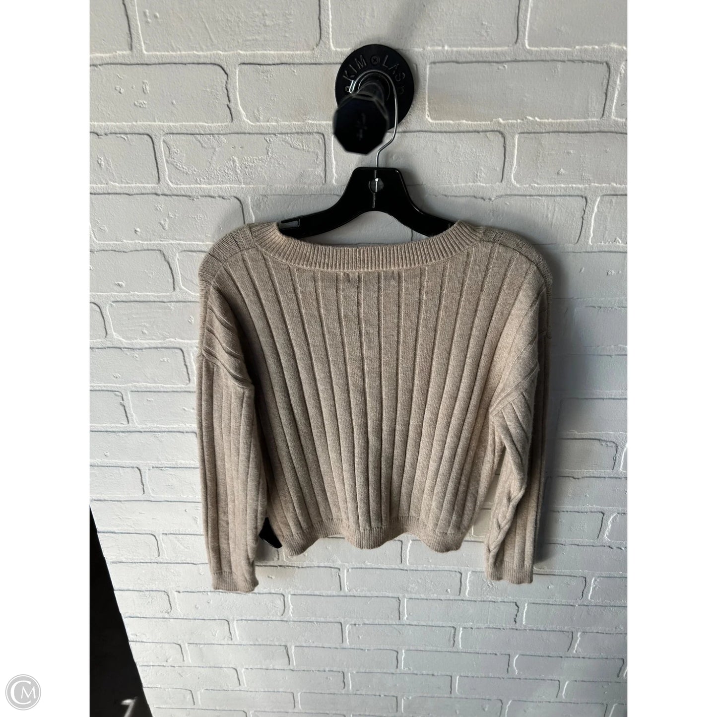 Sweater By Vigoss In Tan, Size: S
