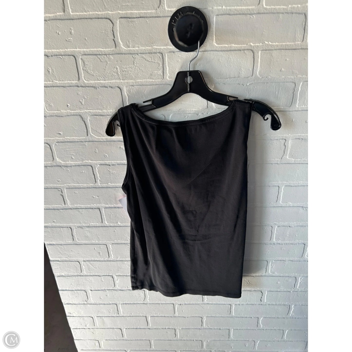 Top Sleeveless Basic By Talbots In Black, Size: L