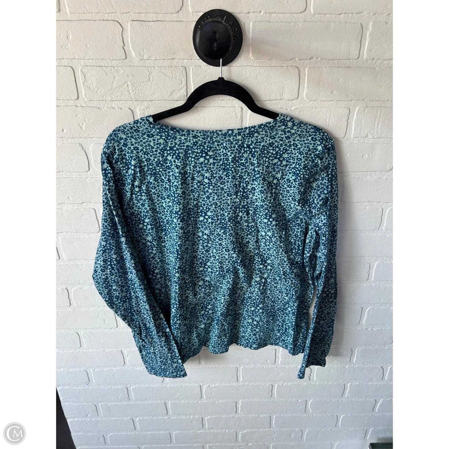 Top Long Sleeve By Sonoma In Blue, Size: Xl
