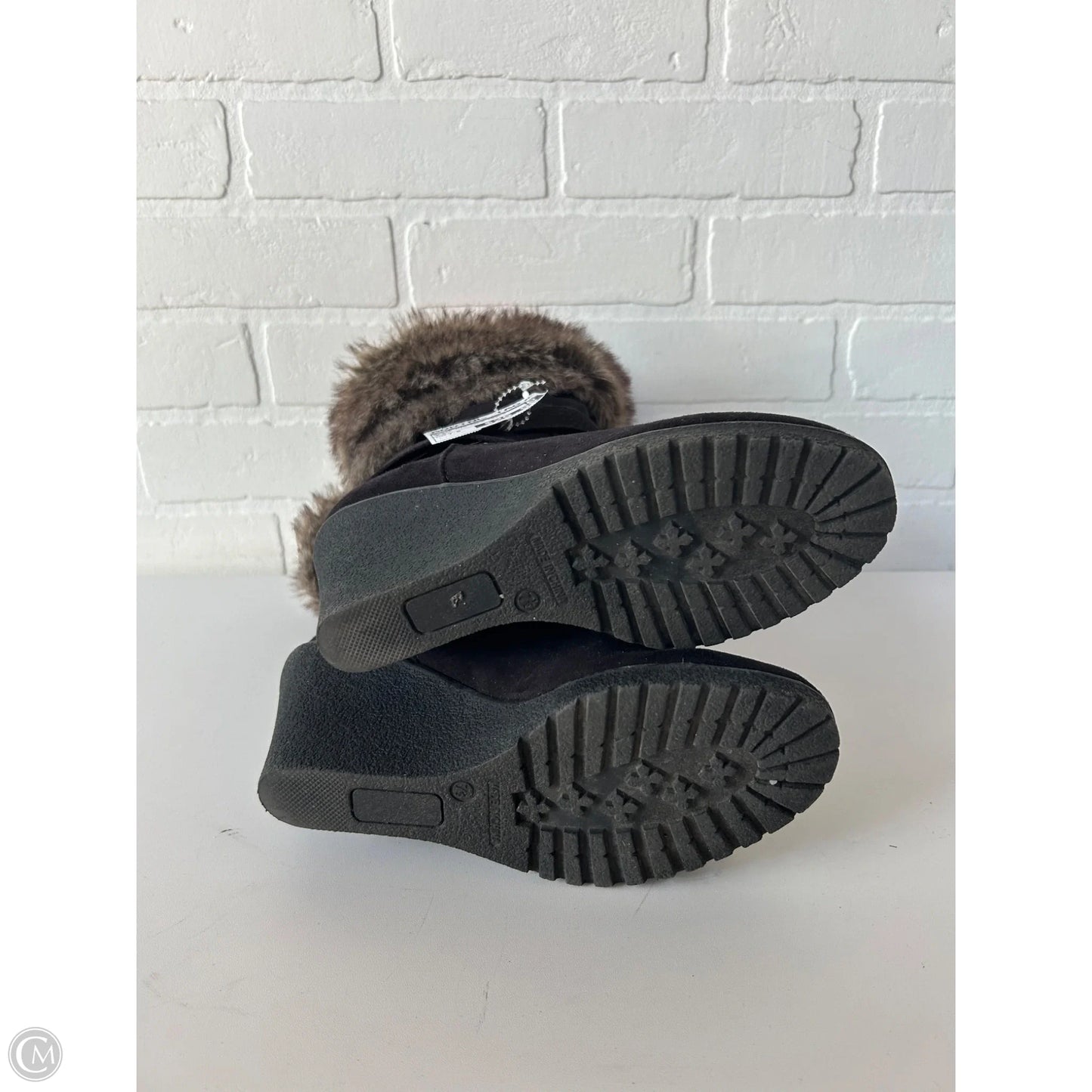 Boots Mid-calf Heels By Ana In Black, Size: 7.5