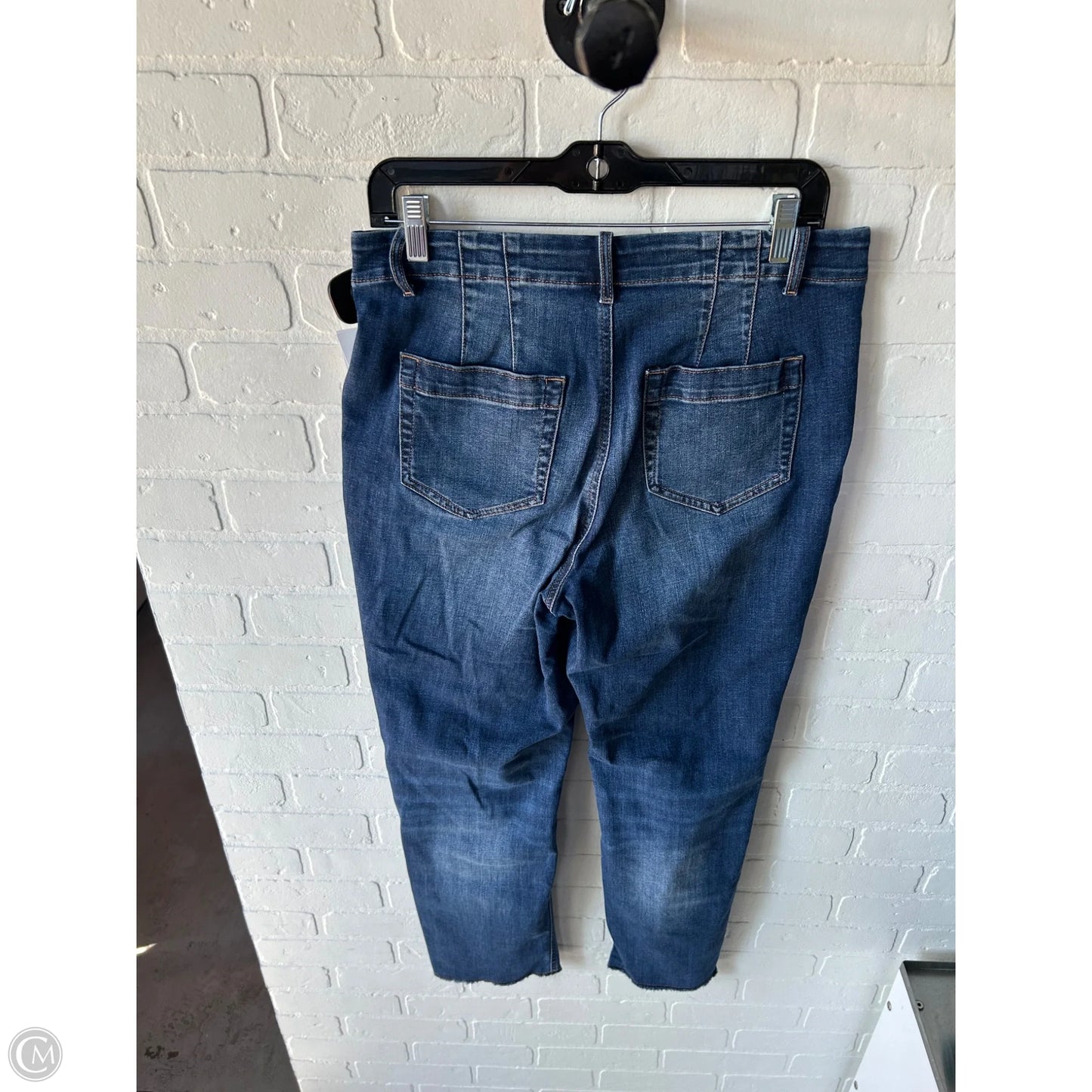Jeans Straight By J. Jill In Blue Denim, Size: 10l