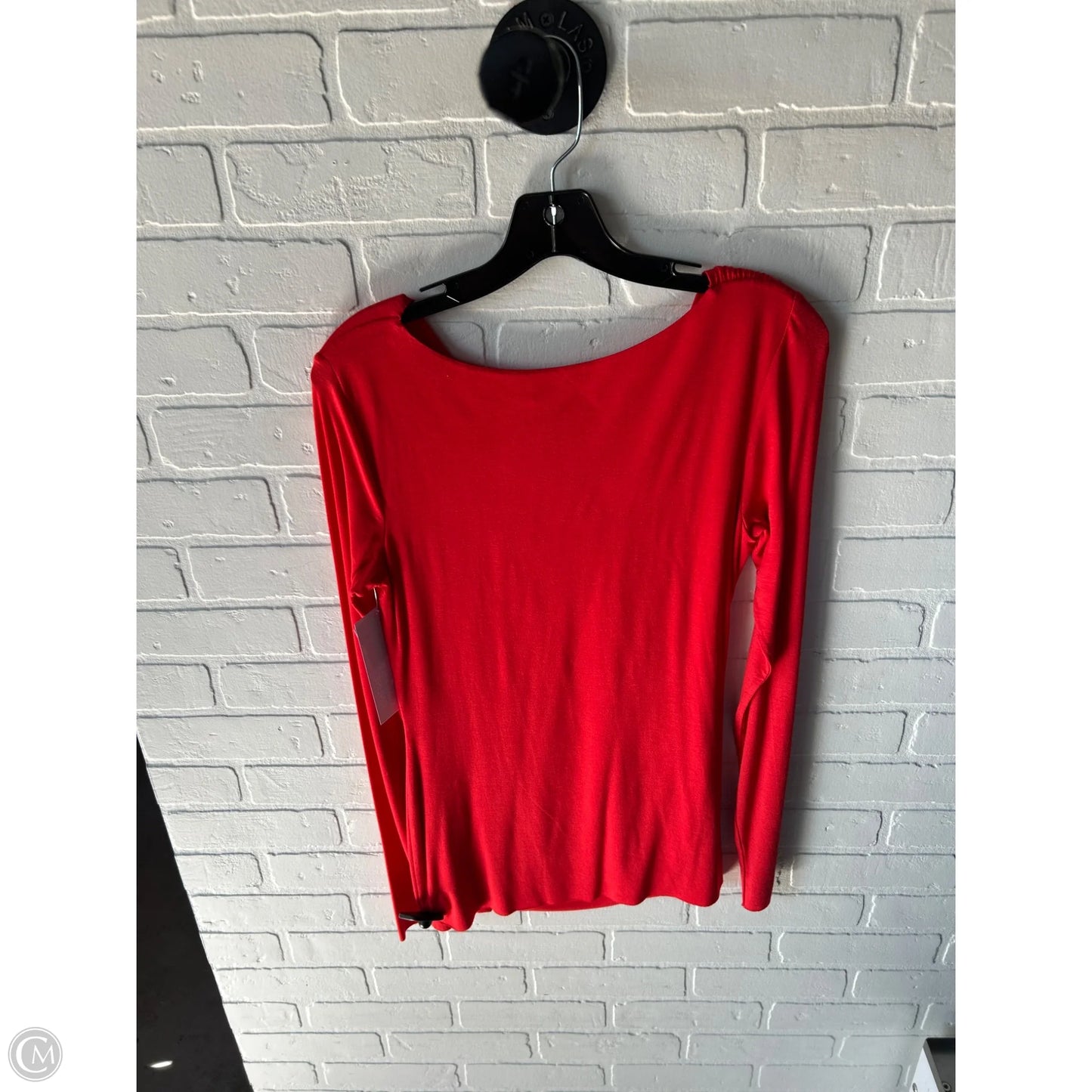 Top Long Sleeve By Bailey 44 In Red, Size: M