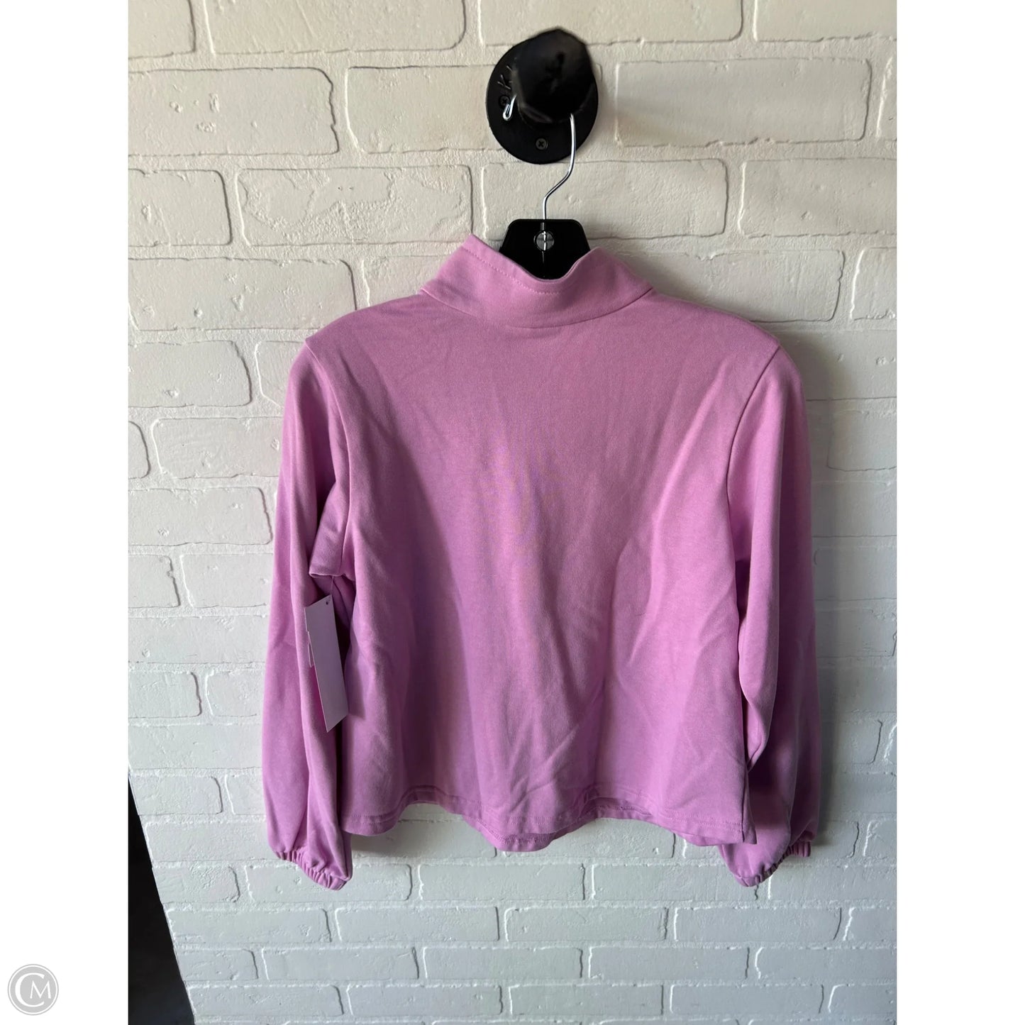 Athletic Top Long Sleeve Collar By Columbia In Pink, Size: Xs