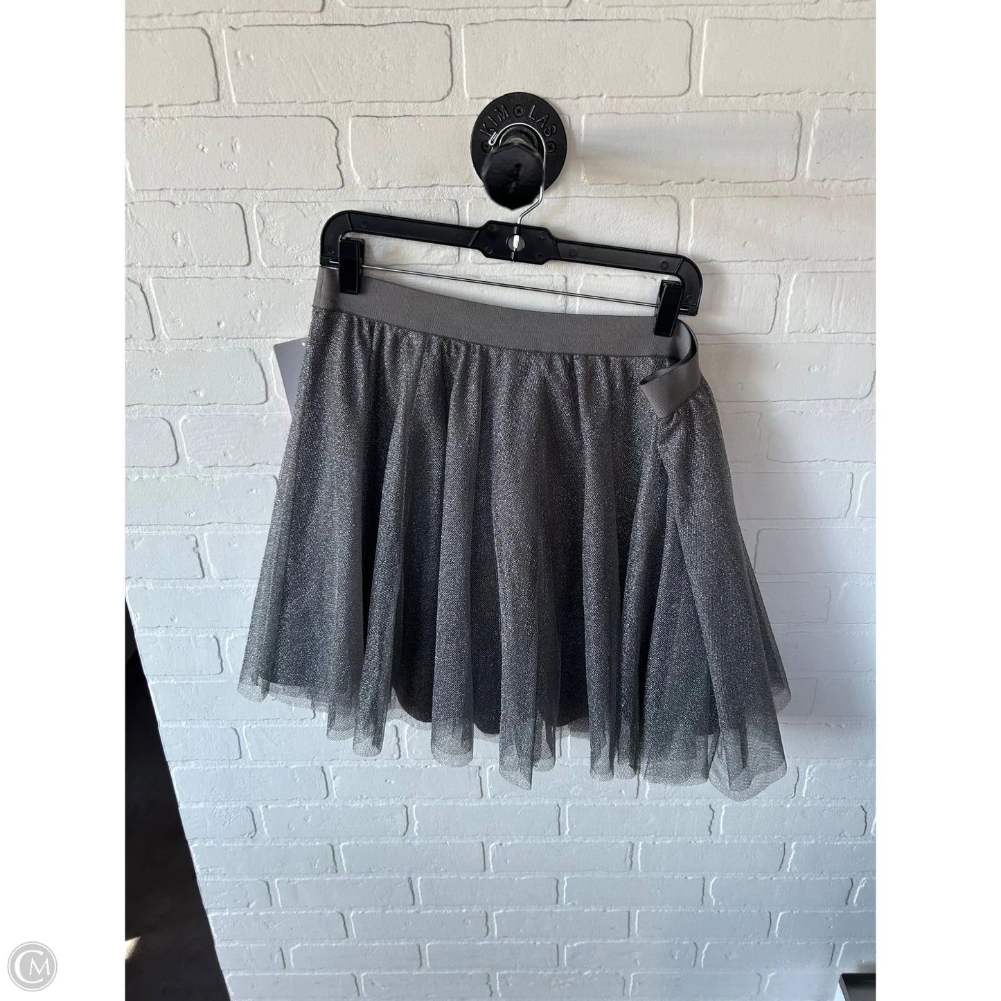 Skirt Mini & Short By Lc Lauren Conrad In Silver, Size: 16