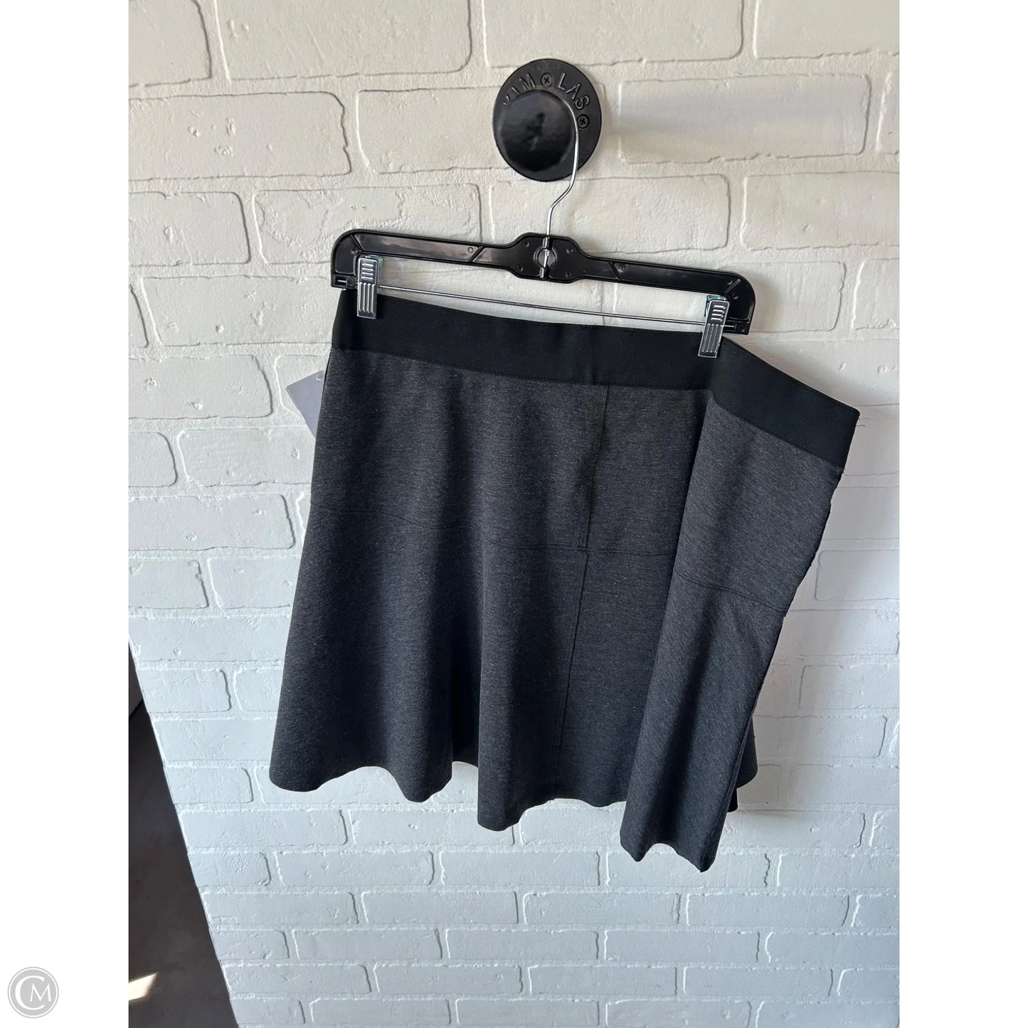 Skirt Mini & Short By Simply Vera In Grey, Size: 16