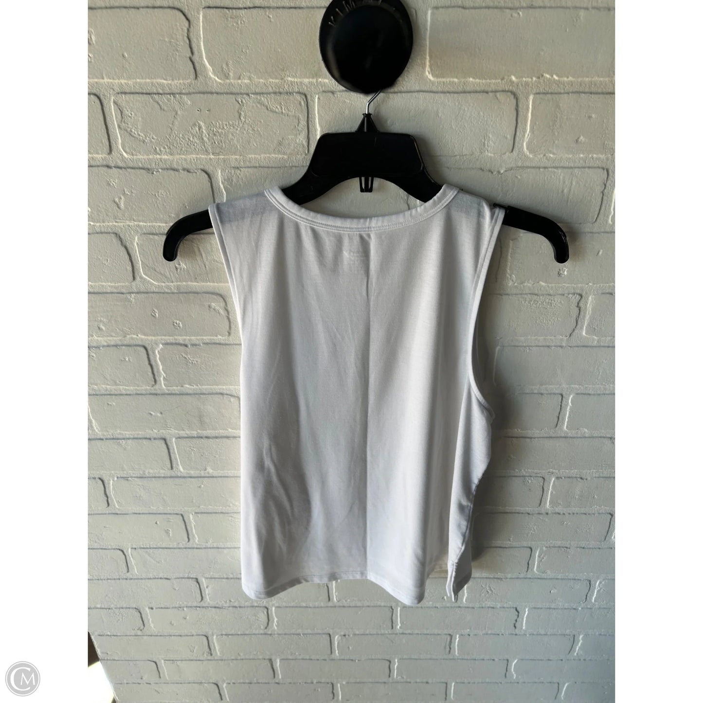 Athletic Tank Top By Old Navy In White, Size: M