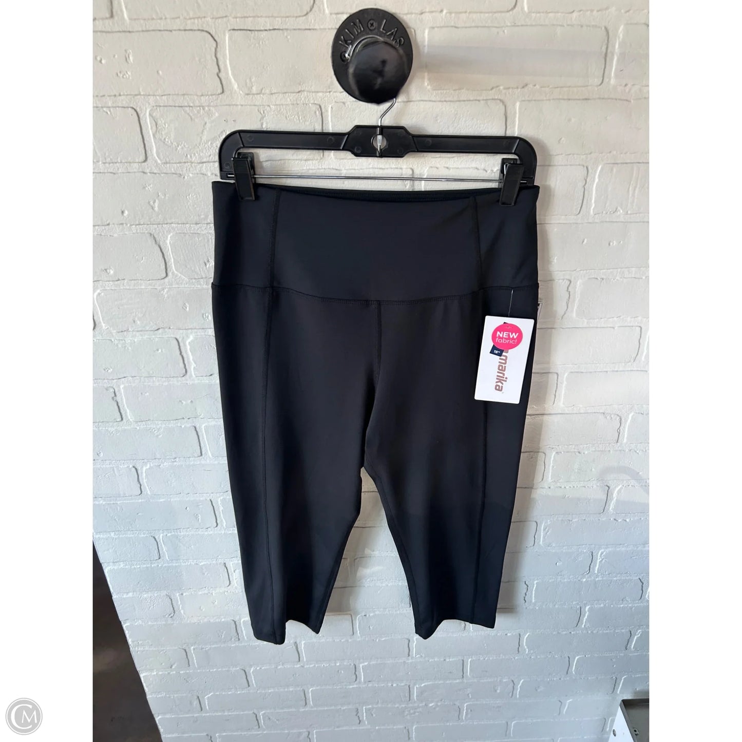 Athletic Leggings By Marika In Black, Size: 12