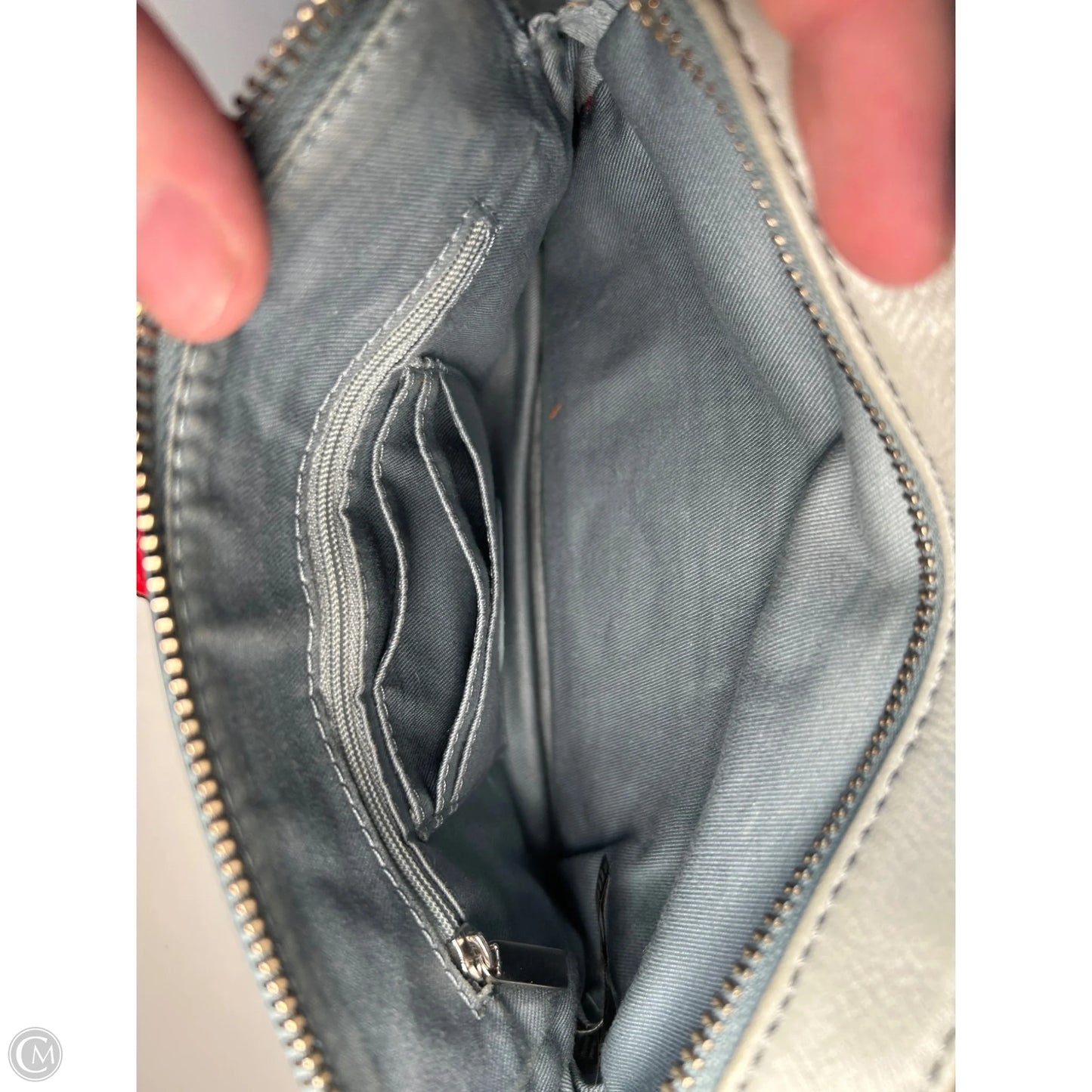 Crossbody Leather By Fossil, Size: Small
