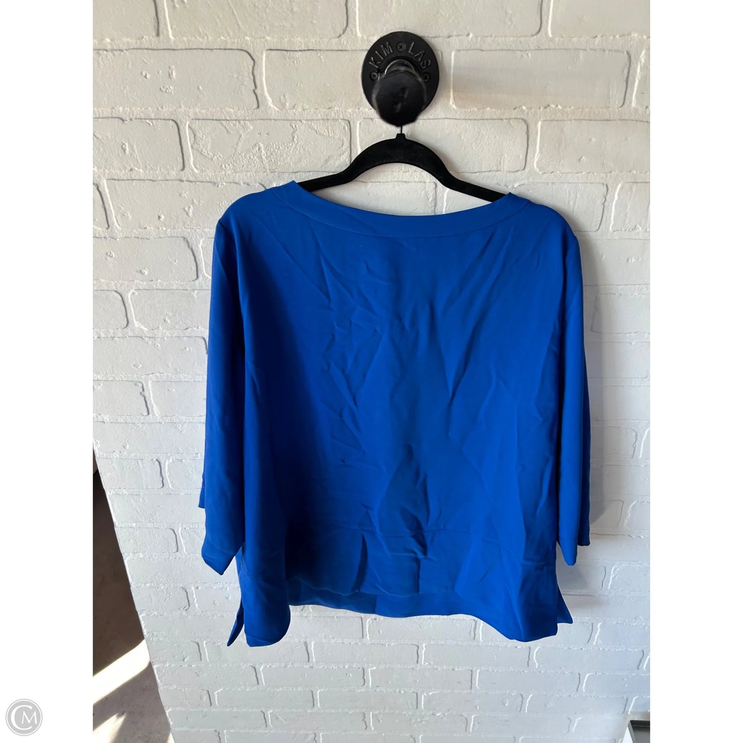 Top Long Sleeve By Clothes Mentor In Blue, Size: L