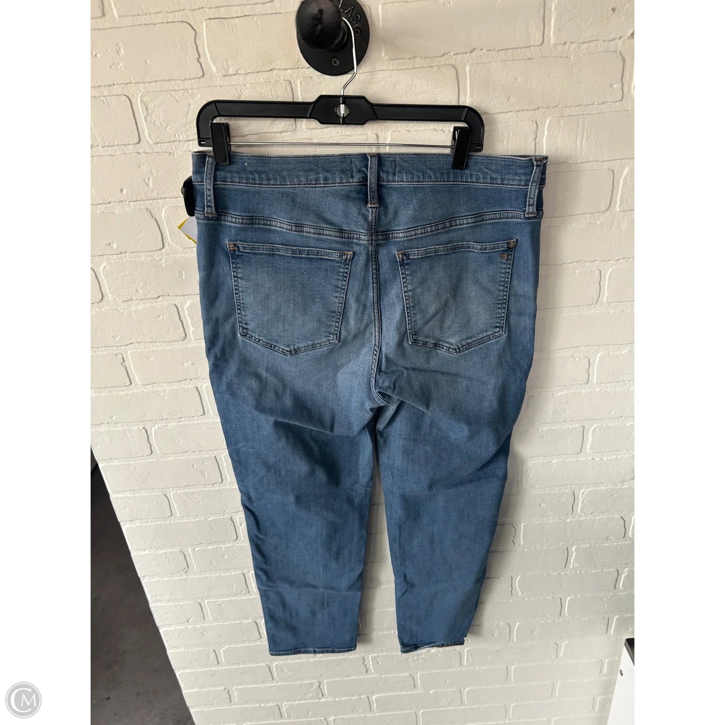 Jeans Skinny By Madewell In Blue Denim, Size: 12