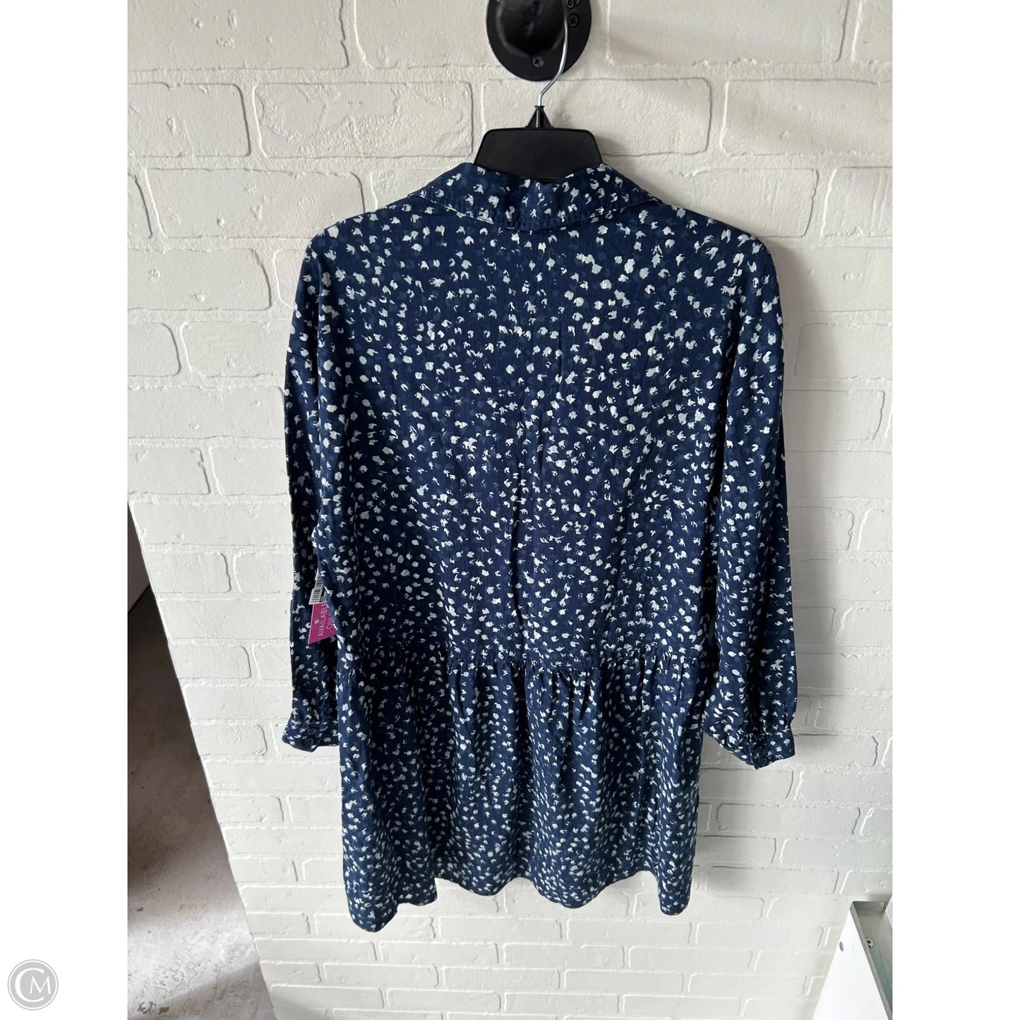 Dress Casual Short By H&m In Blue, Size: S