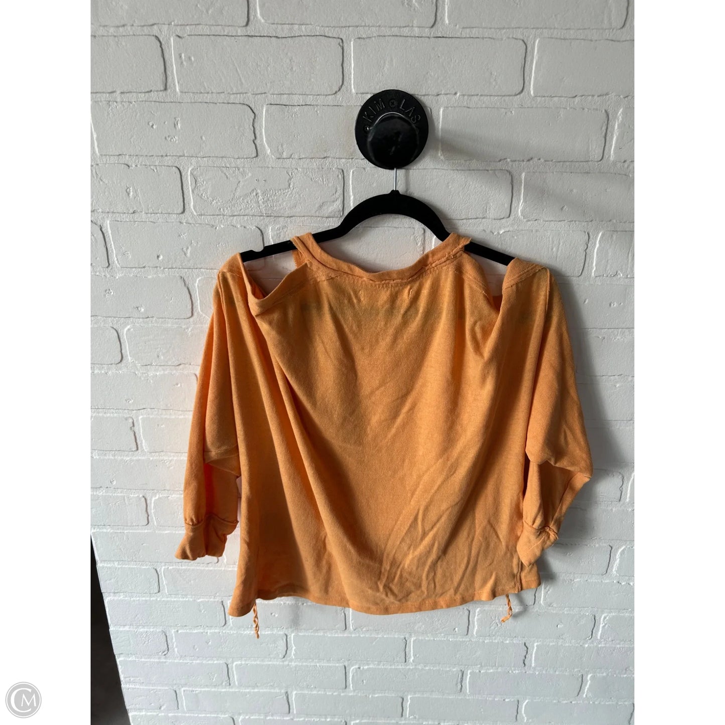 Top Long Sleeve By We The Free In Orange, Size: S