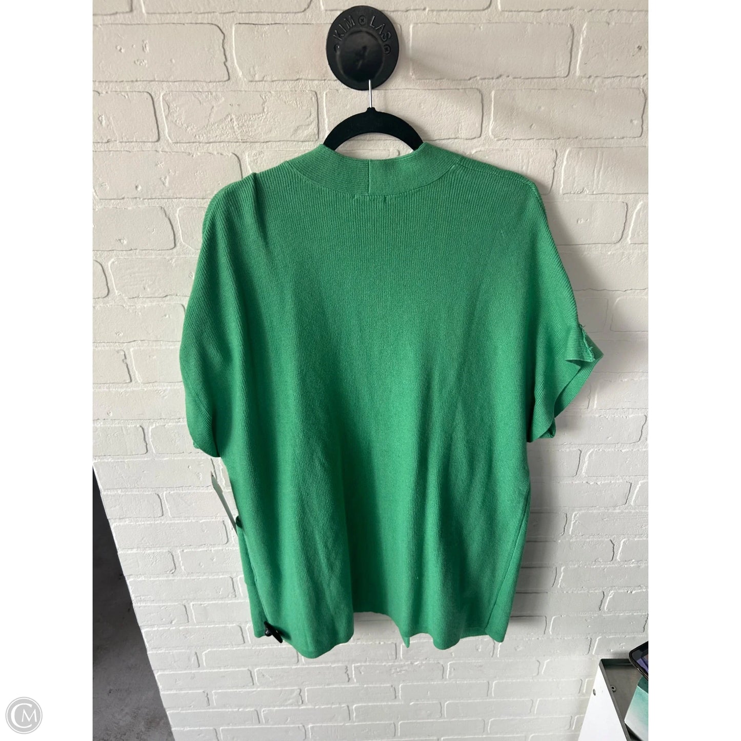 Sweater Cardigan By J. Jill In Green, Size: M