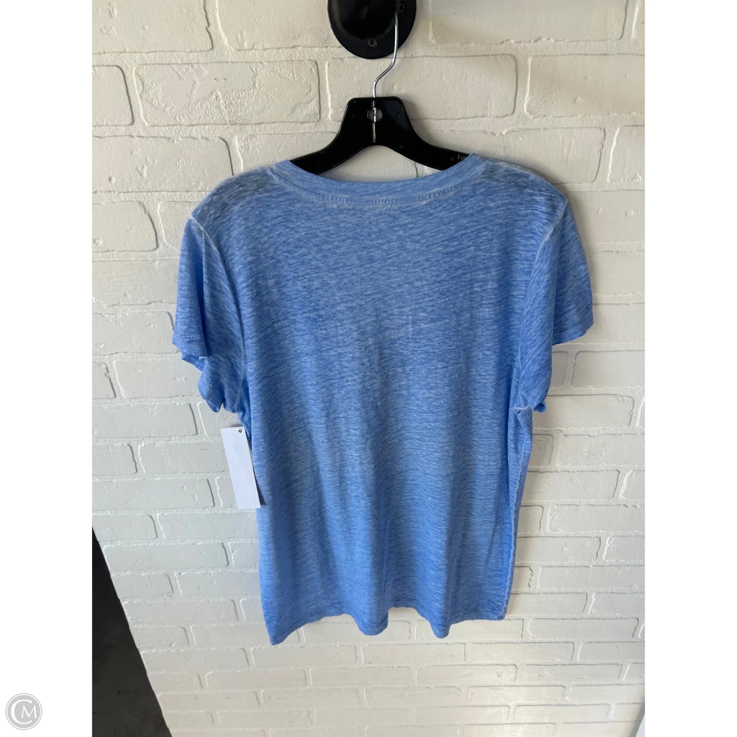 Top Short Sleeve Basic By J. Crew In Blue, Size: Xl