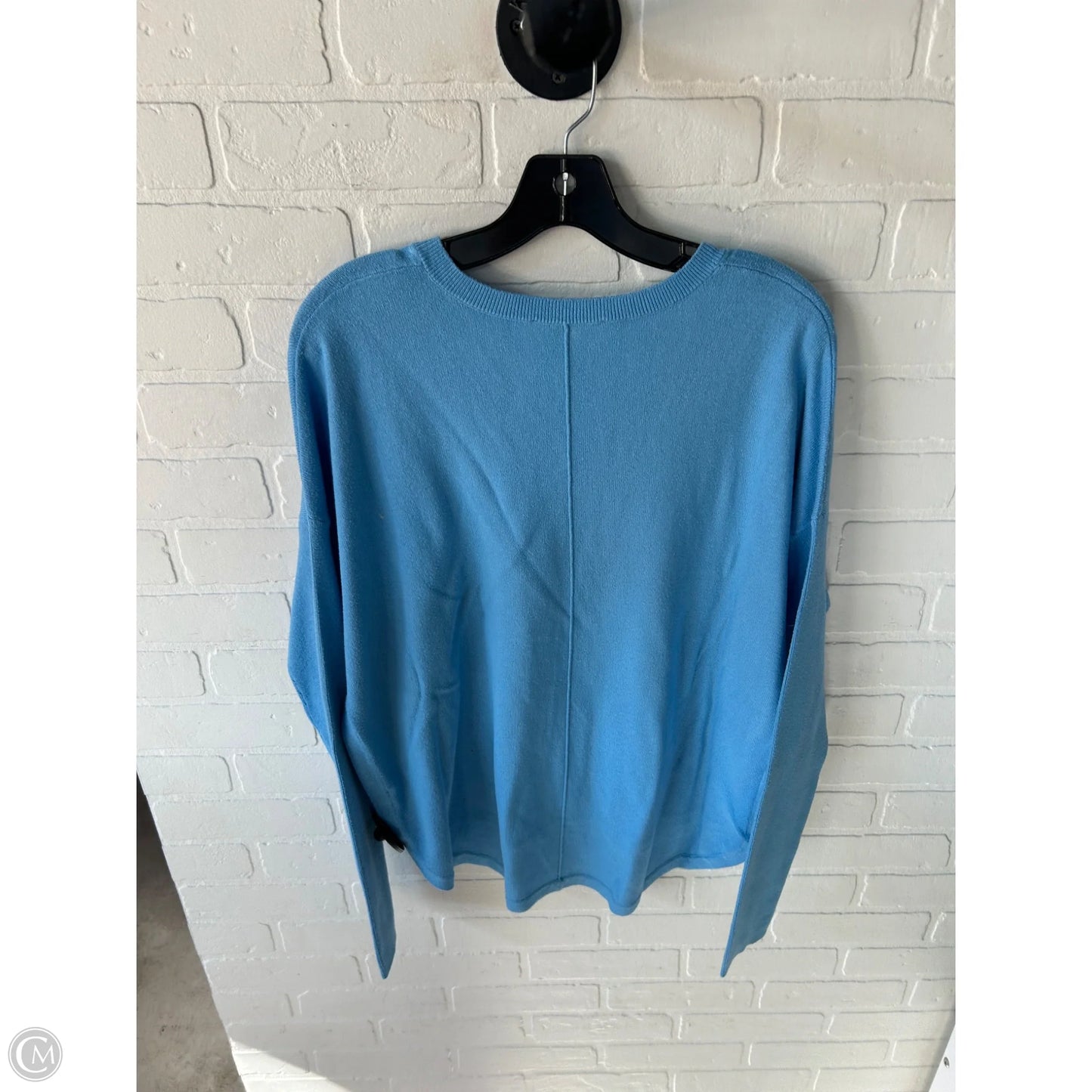 Sweater By Elliott Lauren In Blue, Size: L