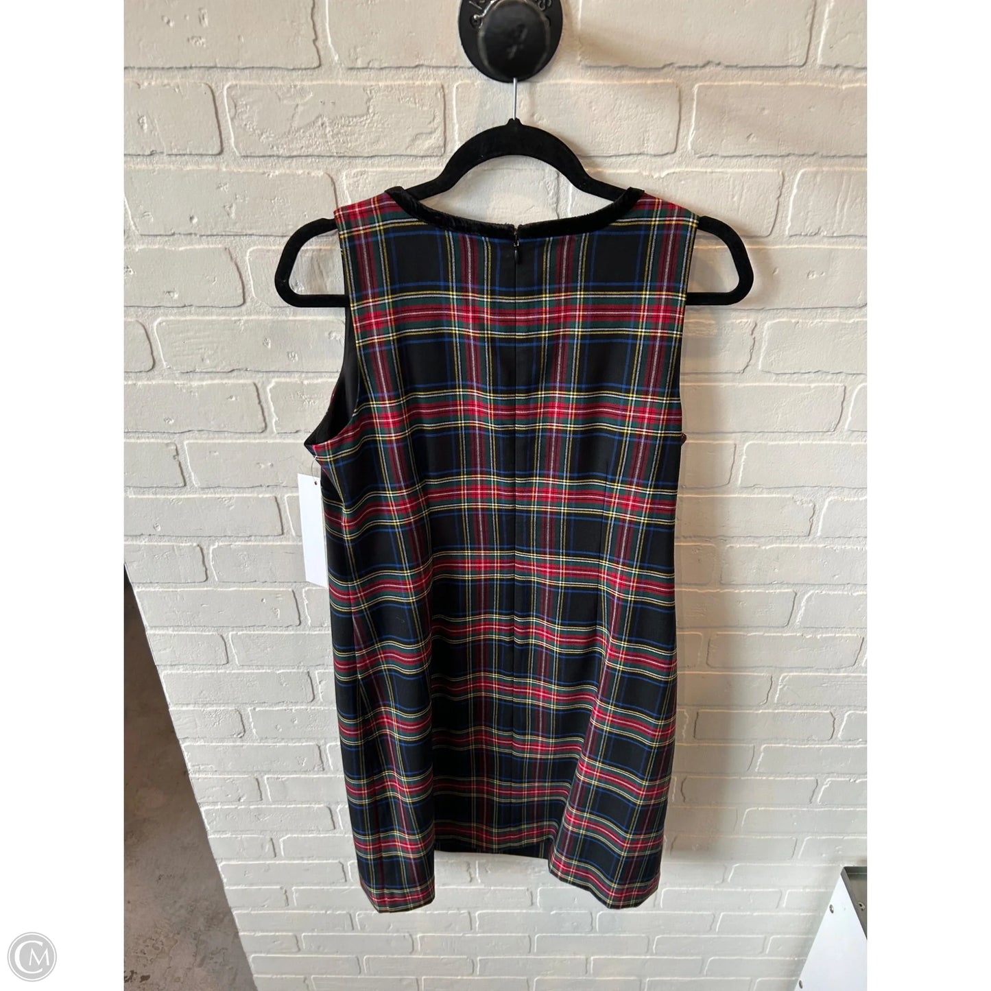 Dress Work By Talbots In Black & Green, Size: M