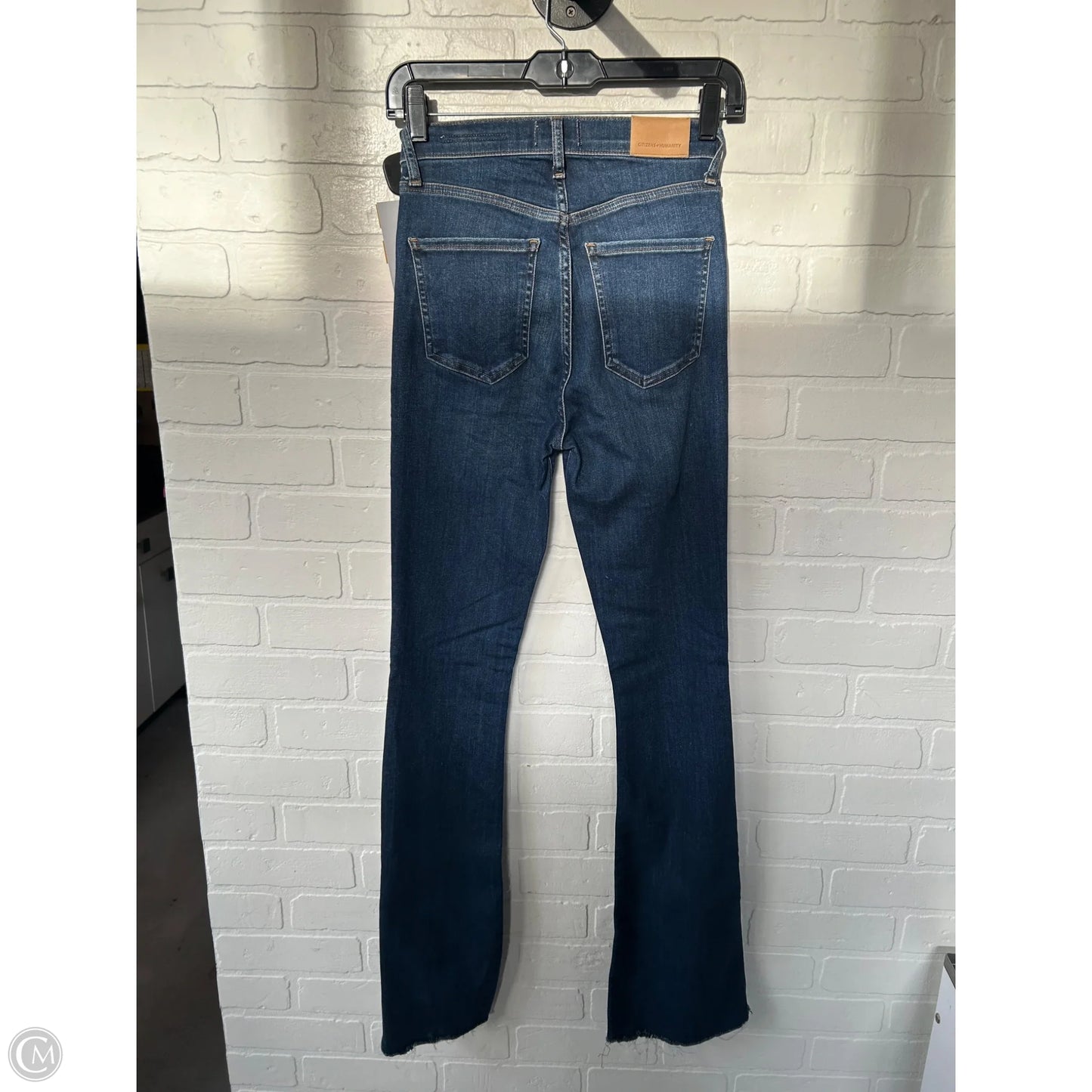 Jeans Flared By Citizens Of Humanity In Blue Denim, Size: 0