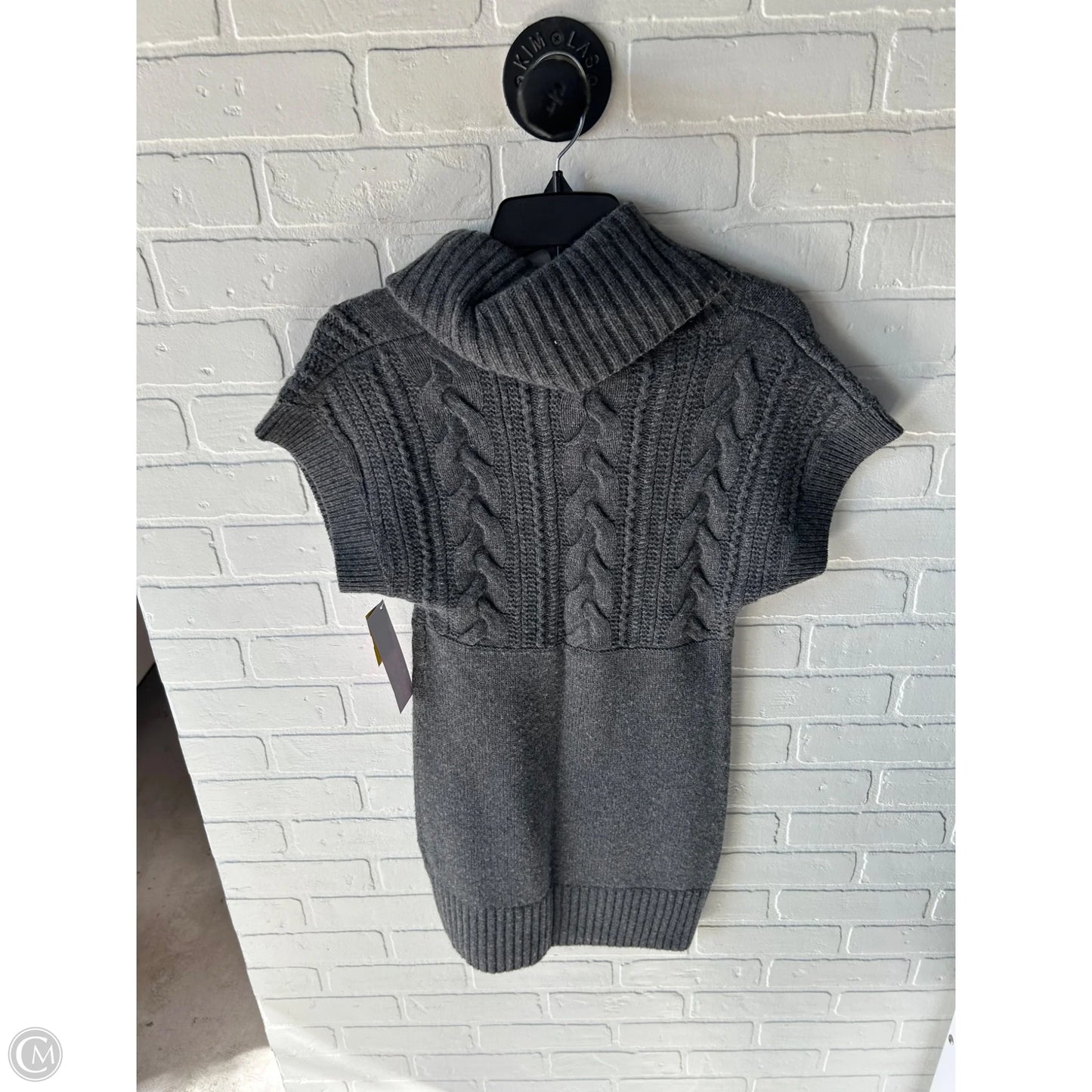 Dress Sweater By Banana Republic In Grey, Size: Xs