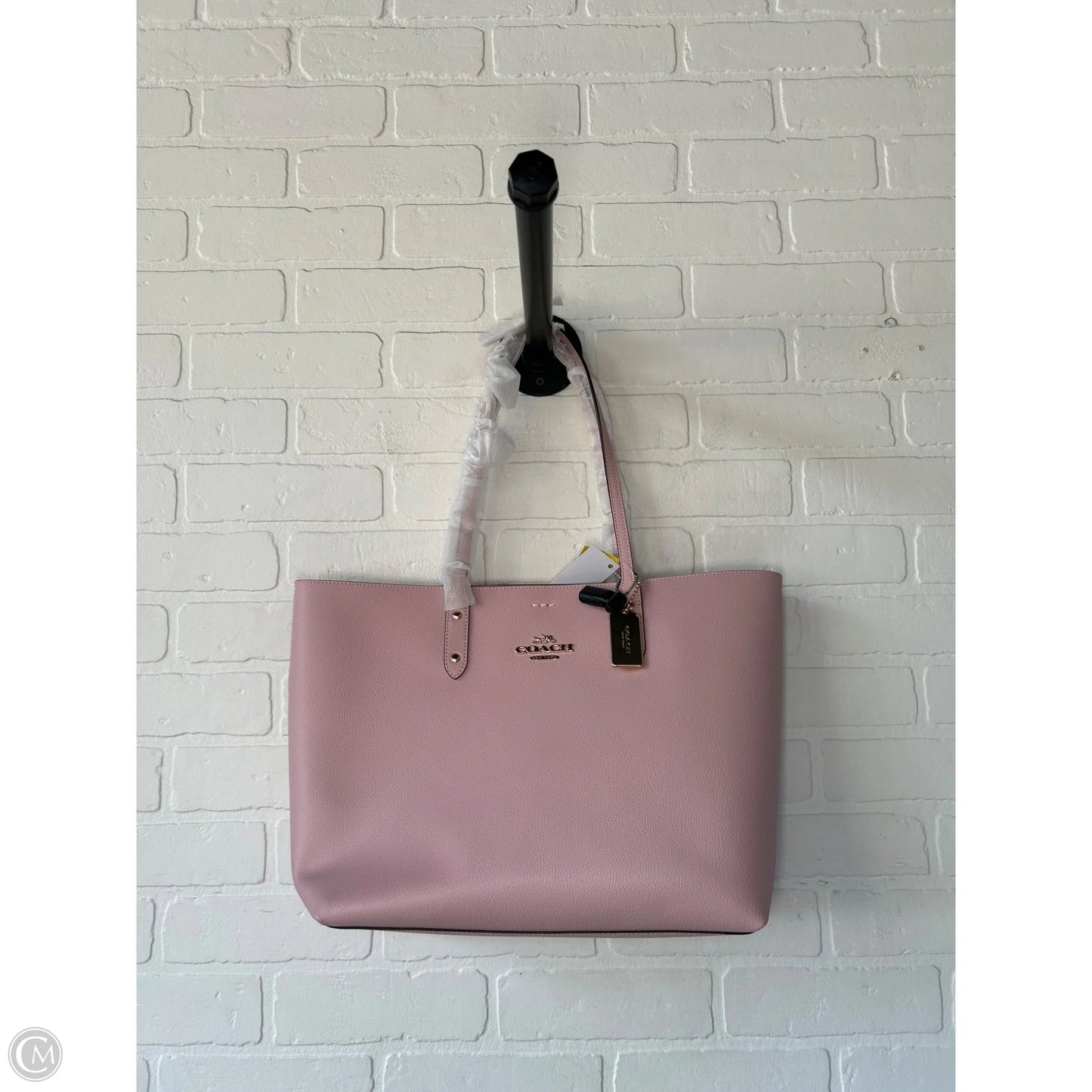 Tote Designer By Coach, Size: Medium